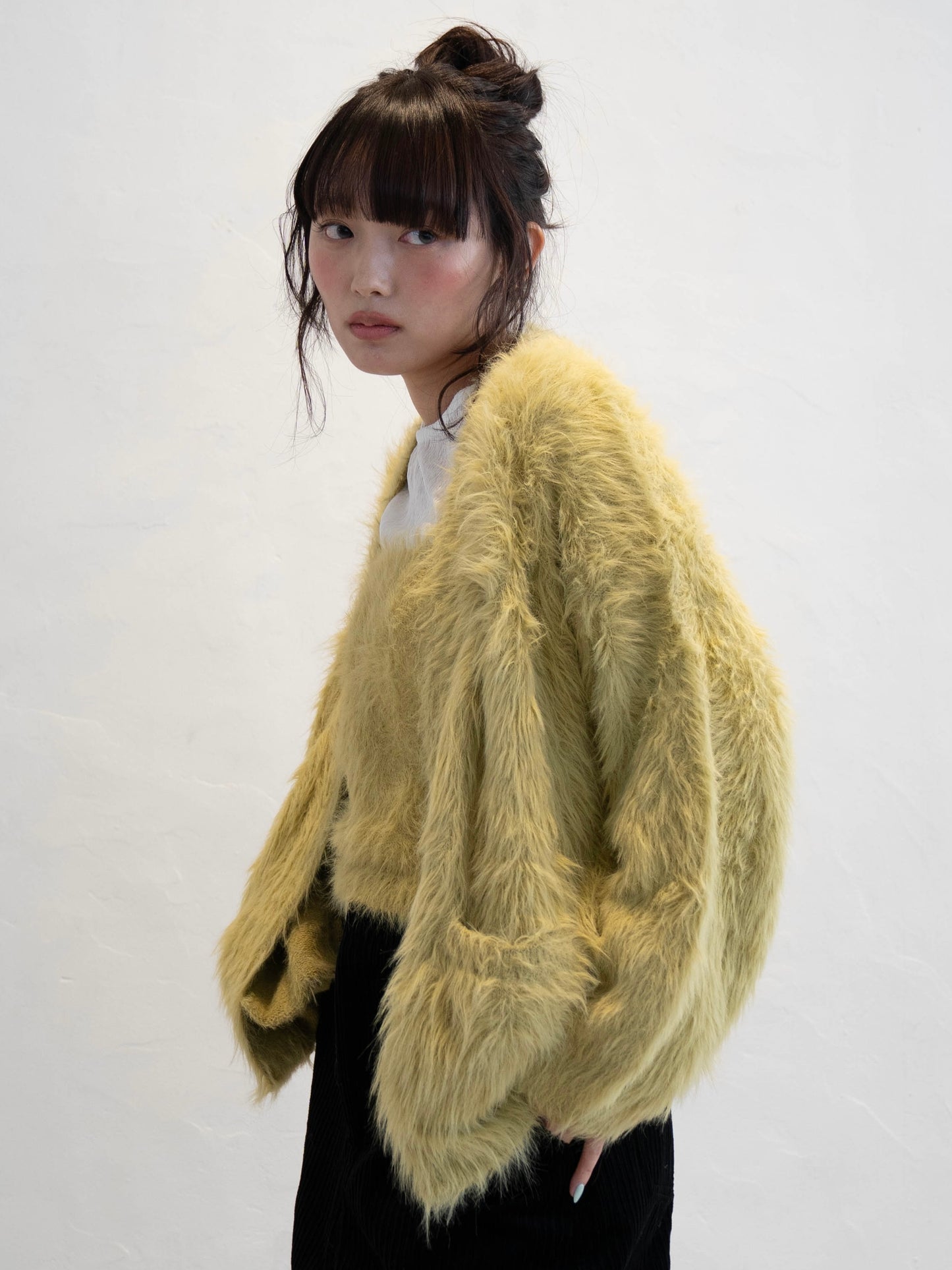 シャギーニットカーディガン DPC02003