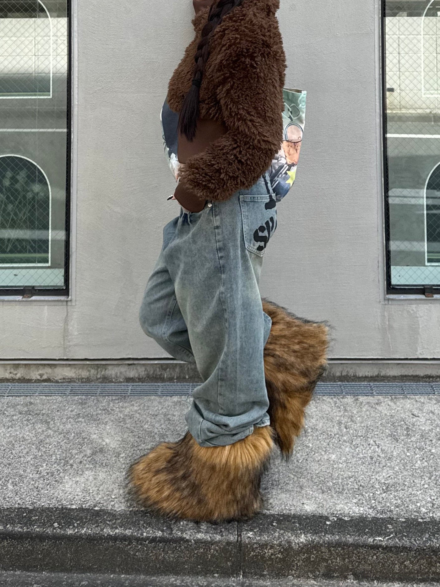 バックロゴデニムパンツ DPB86148