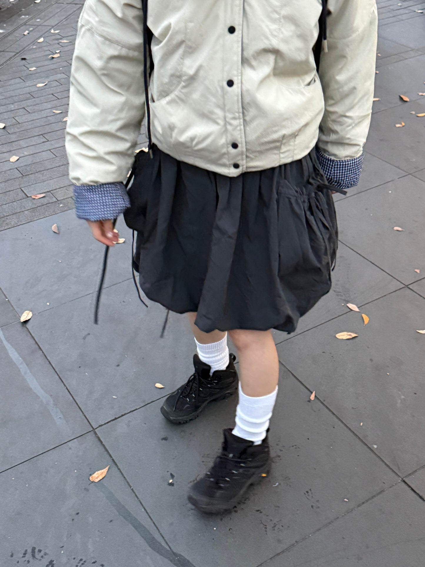 チェックダウンジャケット DPA43716