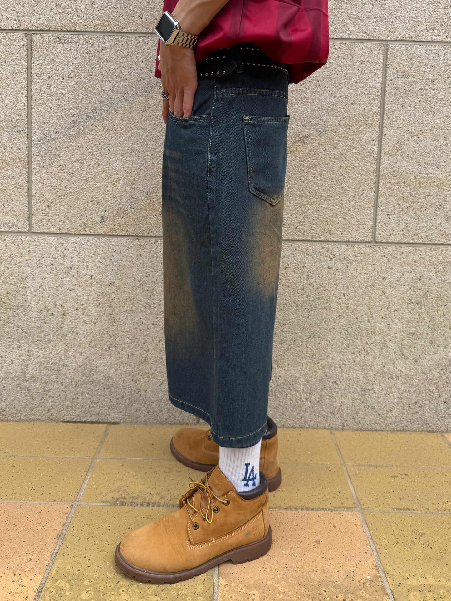 Kenshin_デニムハーフパンツ DPB73379