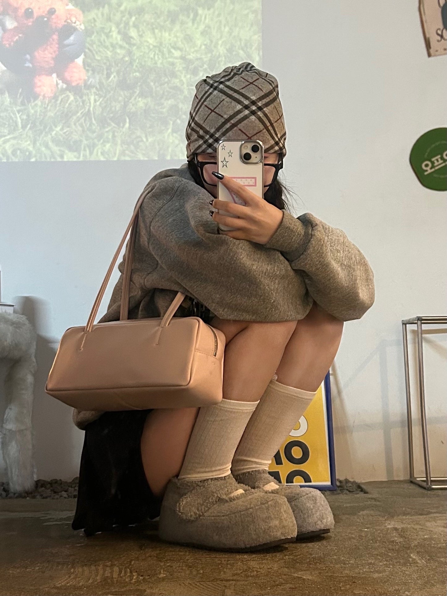 チェックビーニー DPB98060