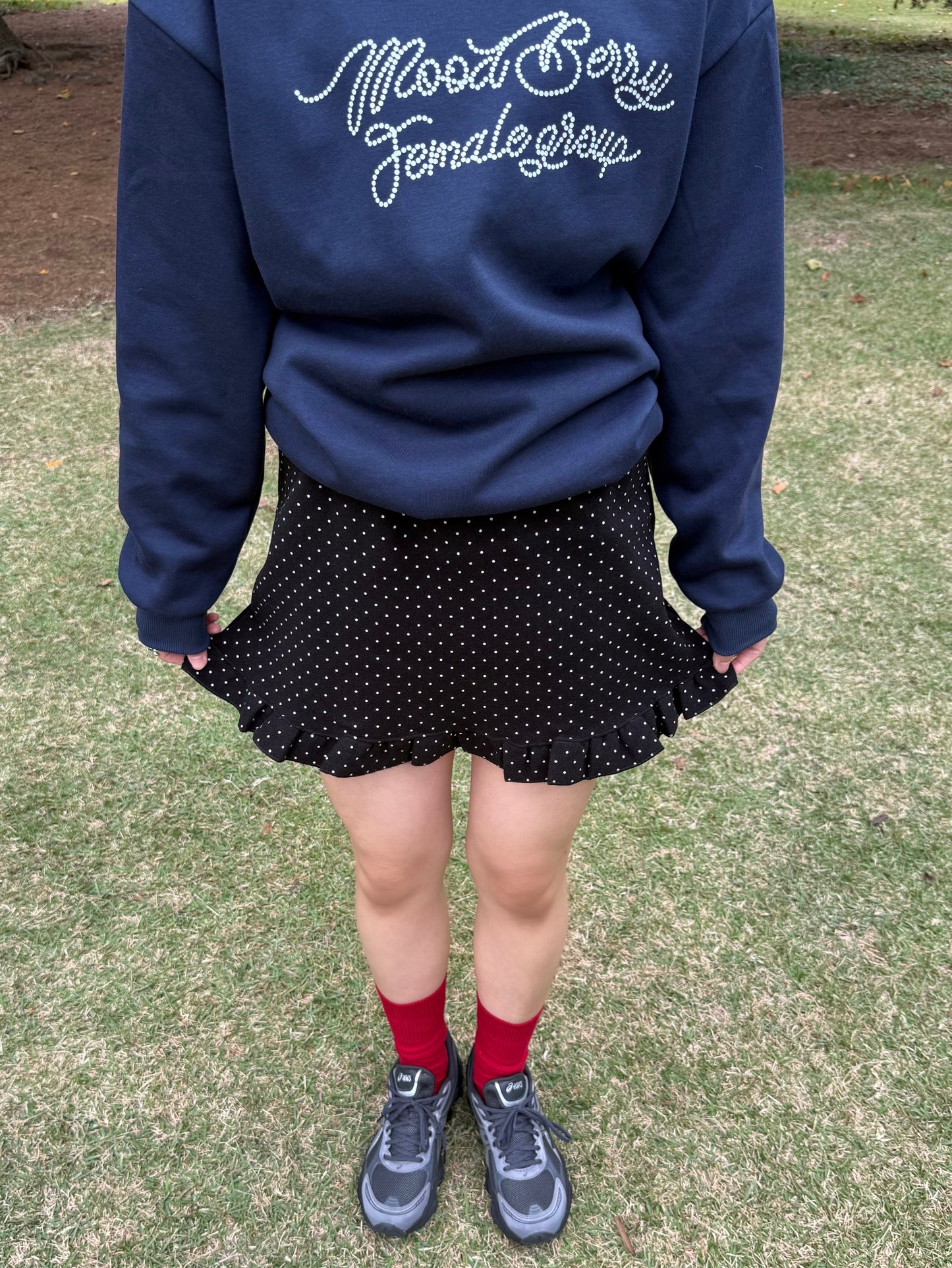 ドットミニフリルスカート DPB93041