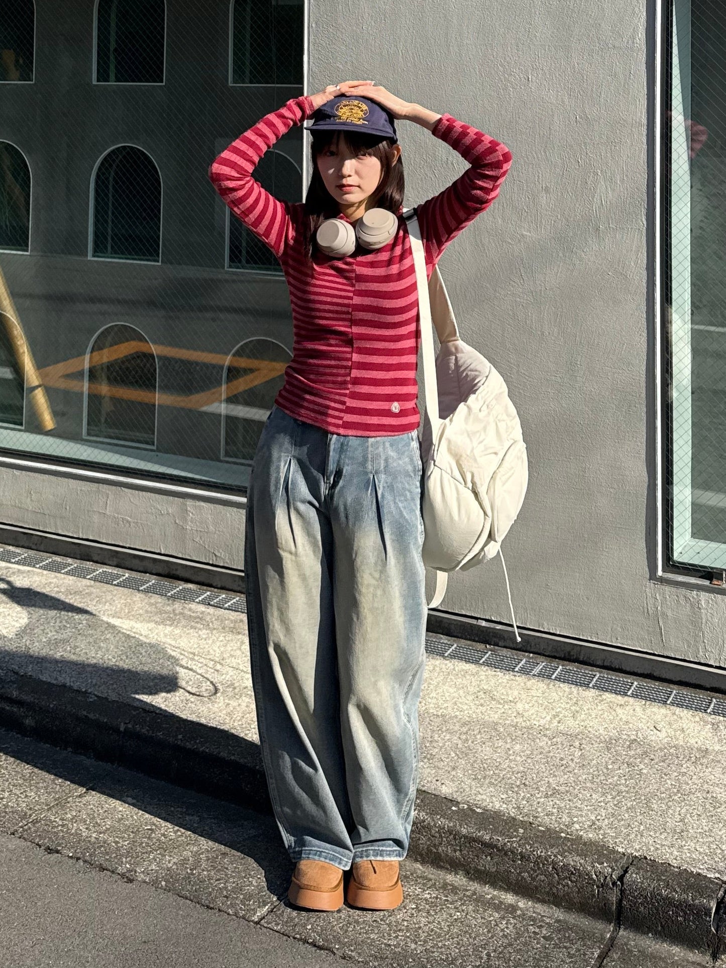 バルーンウォッシュデニムパンツ DPB91078
