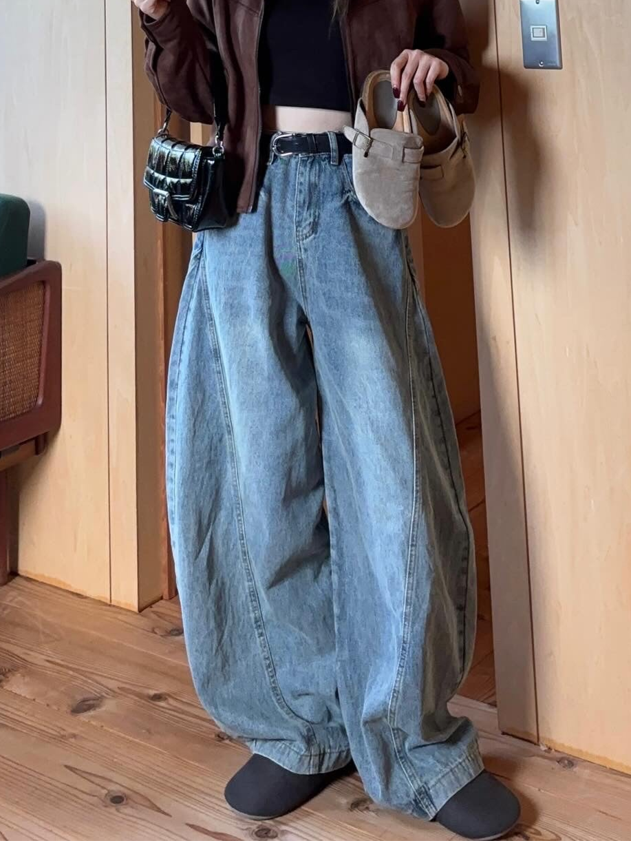 ワイドデニムパンツ DPB88136