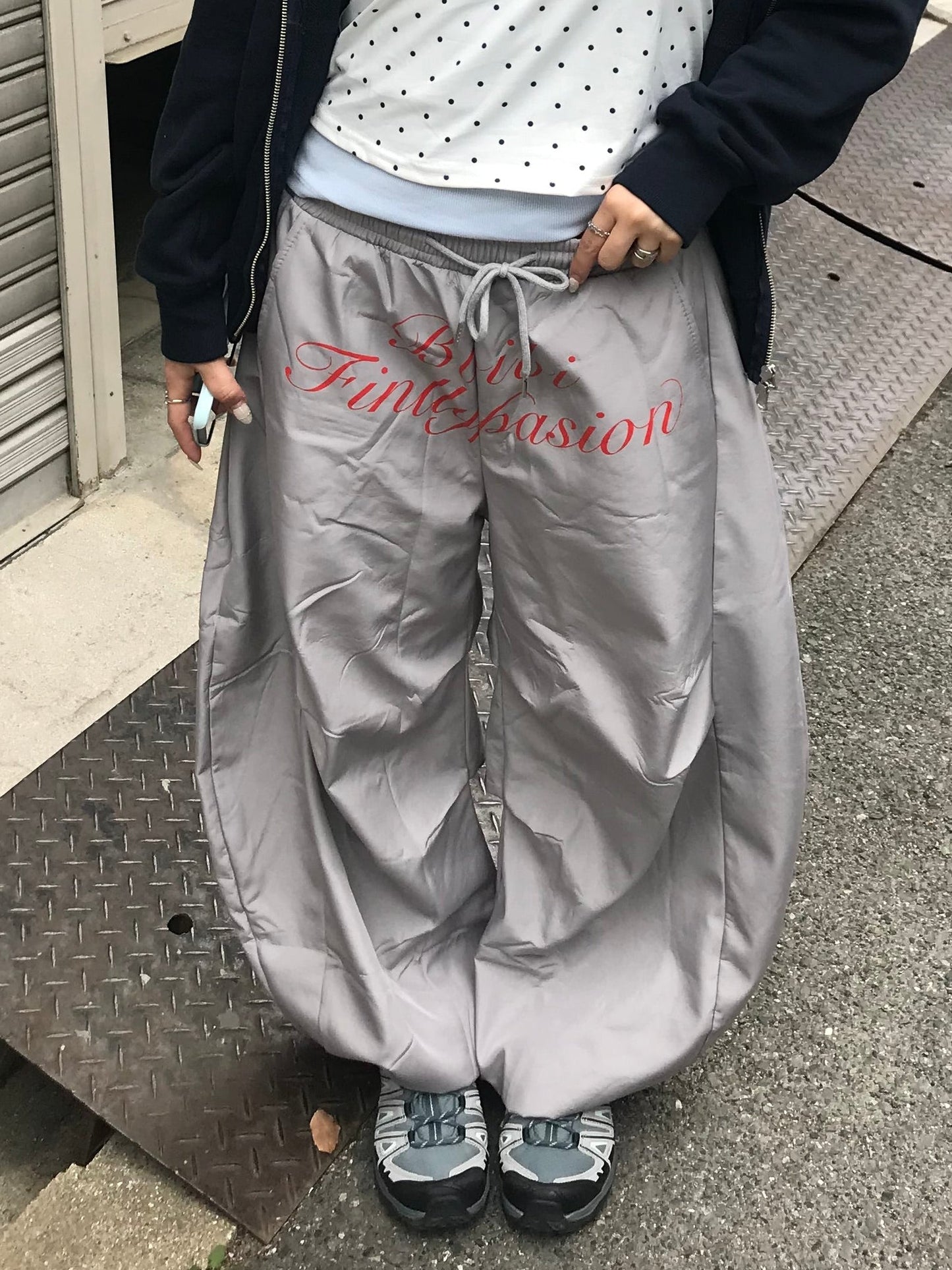 ステッチデザインオーバーパンツ DPB89250