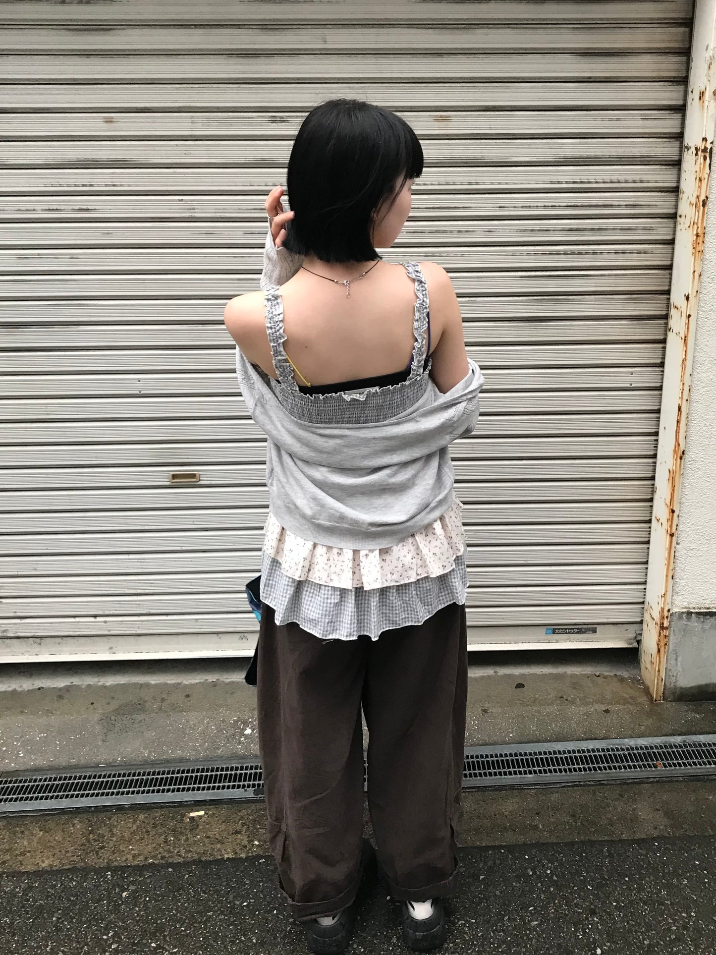【即納】レースドッキングチュニックDPB85558S