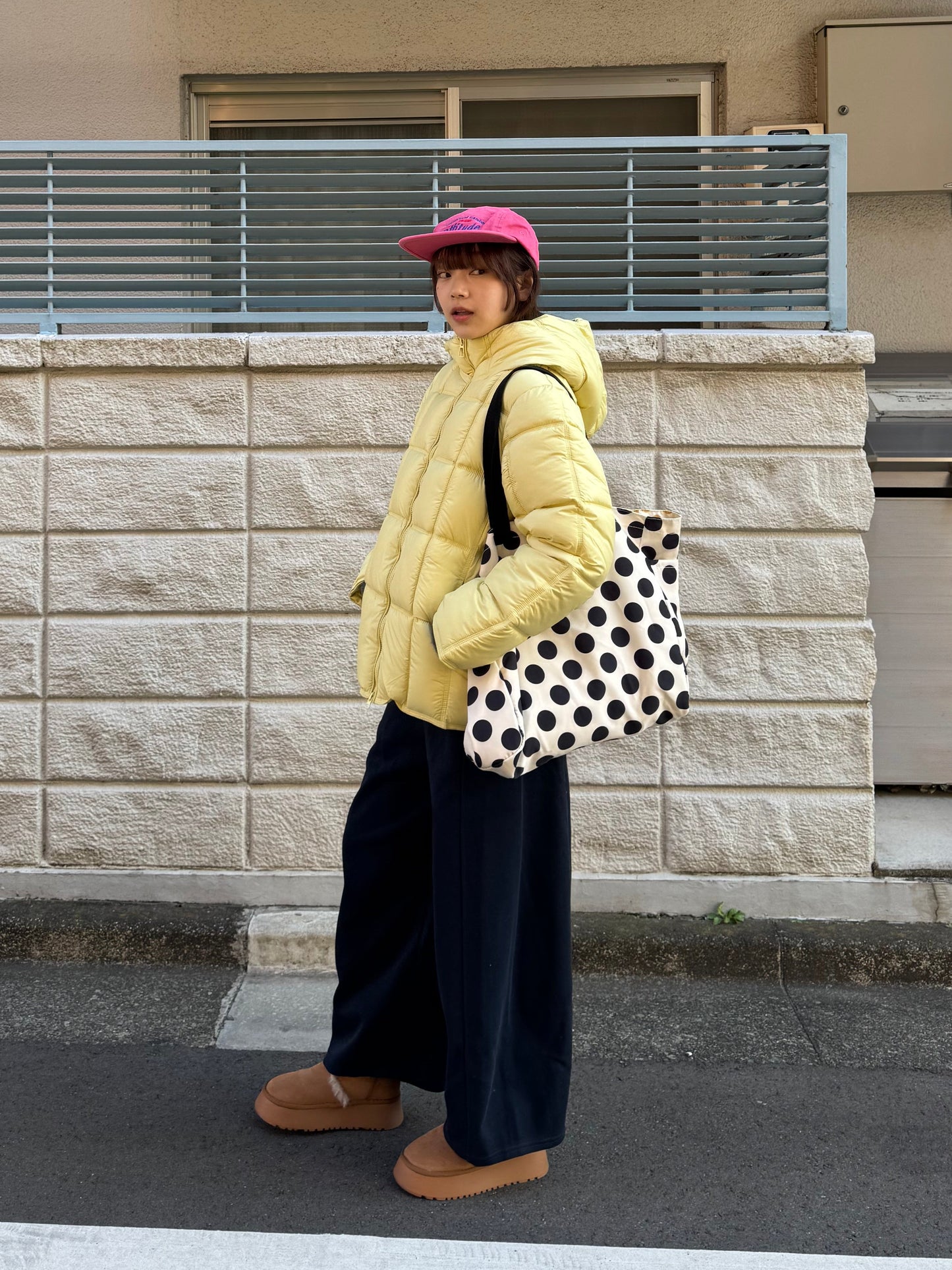 レモンイエロー中綿ジャケット DPB91071