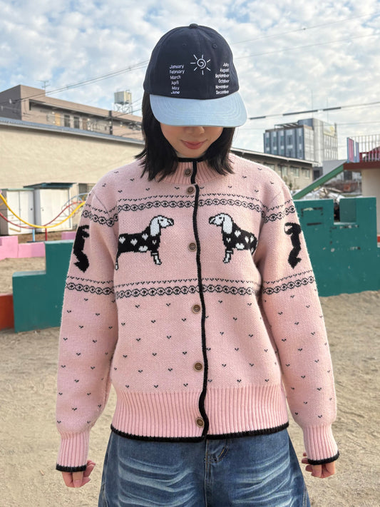 ストレイアニマルカーディガン DPB99062