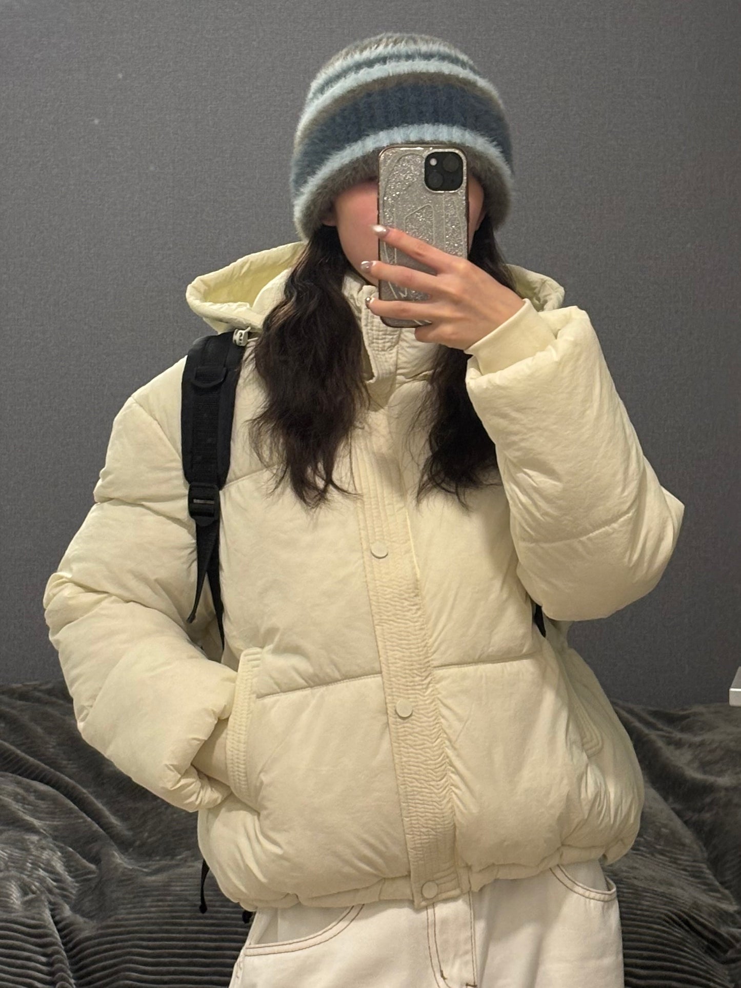 フード付きパデットジャケット DPB88113