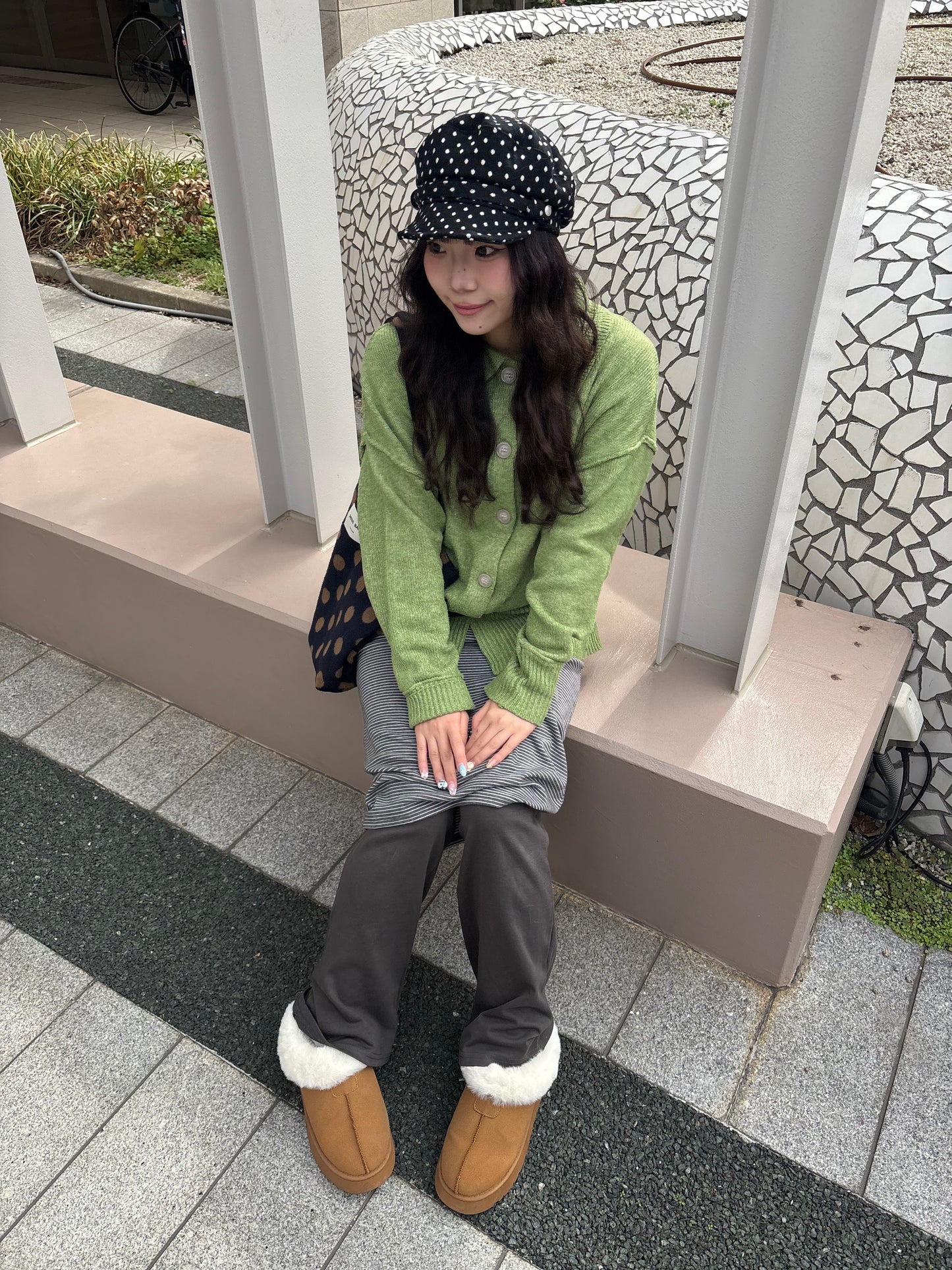 ドットキャスケットハット DPB89145