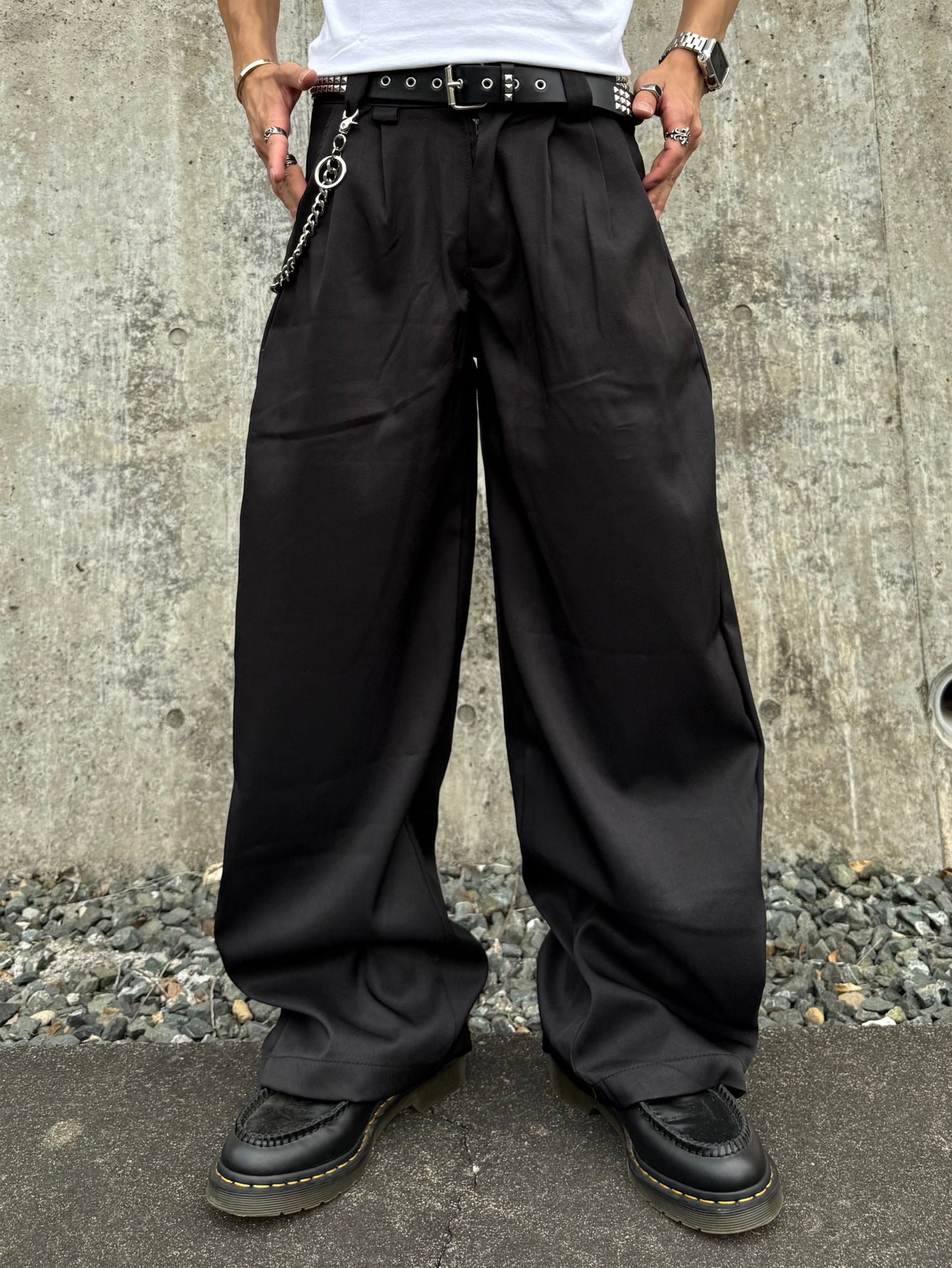 Kenshin_ウエストコードモップパンツ DPB73409