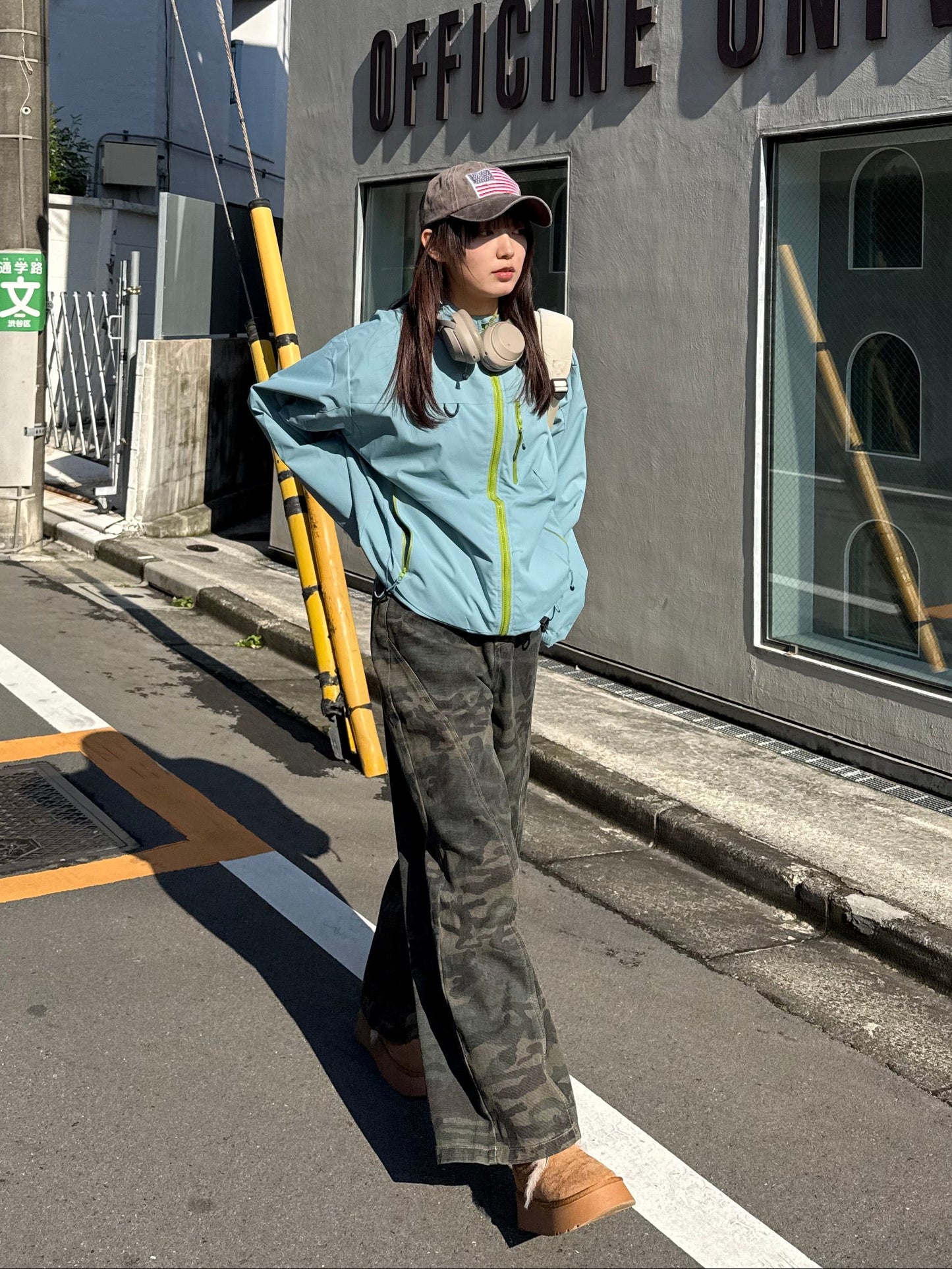 カモフラボリュームデニムパンツ DPB91097