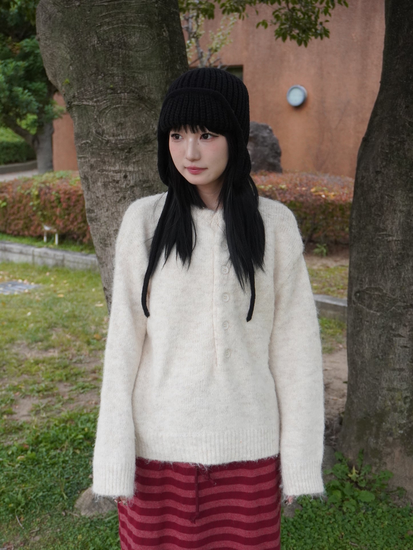 ヘンリーネックニット DPB85394