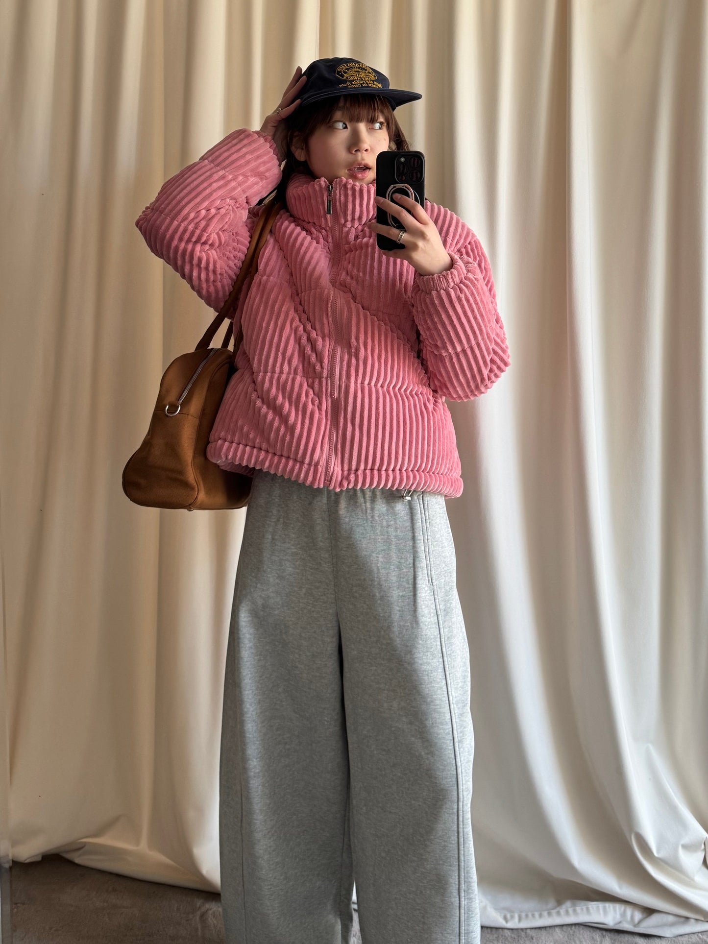 コーデュロイ中綿ジャケット DPB91066