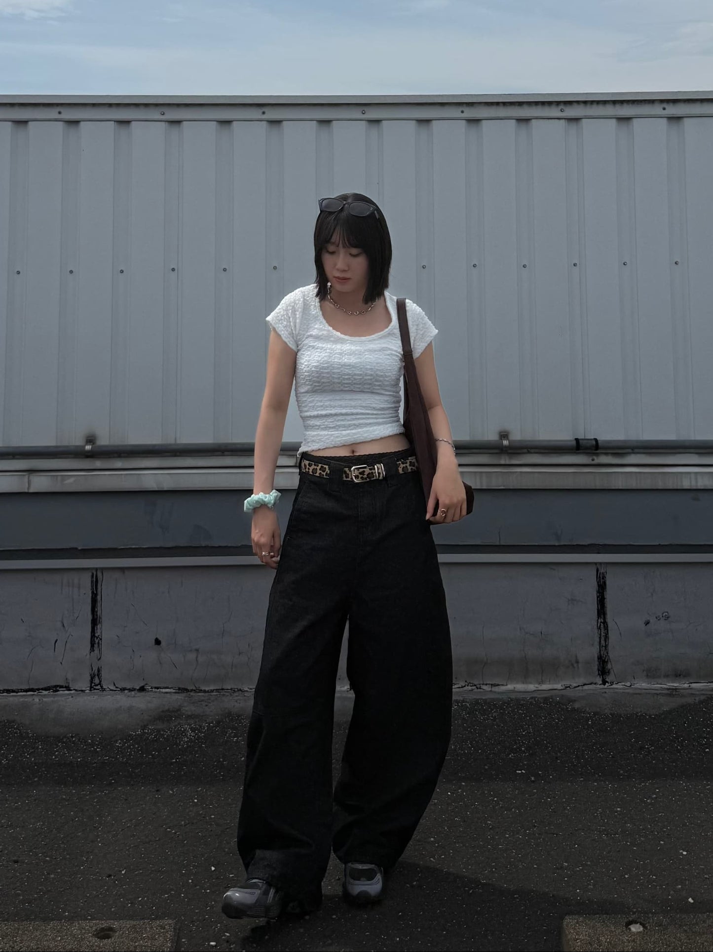 バックオープンリボンTシャツ DPB93129