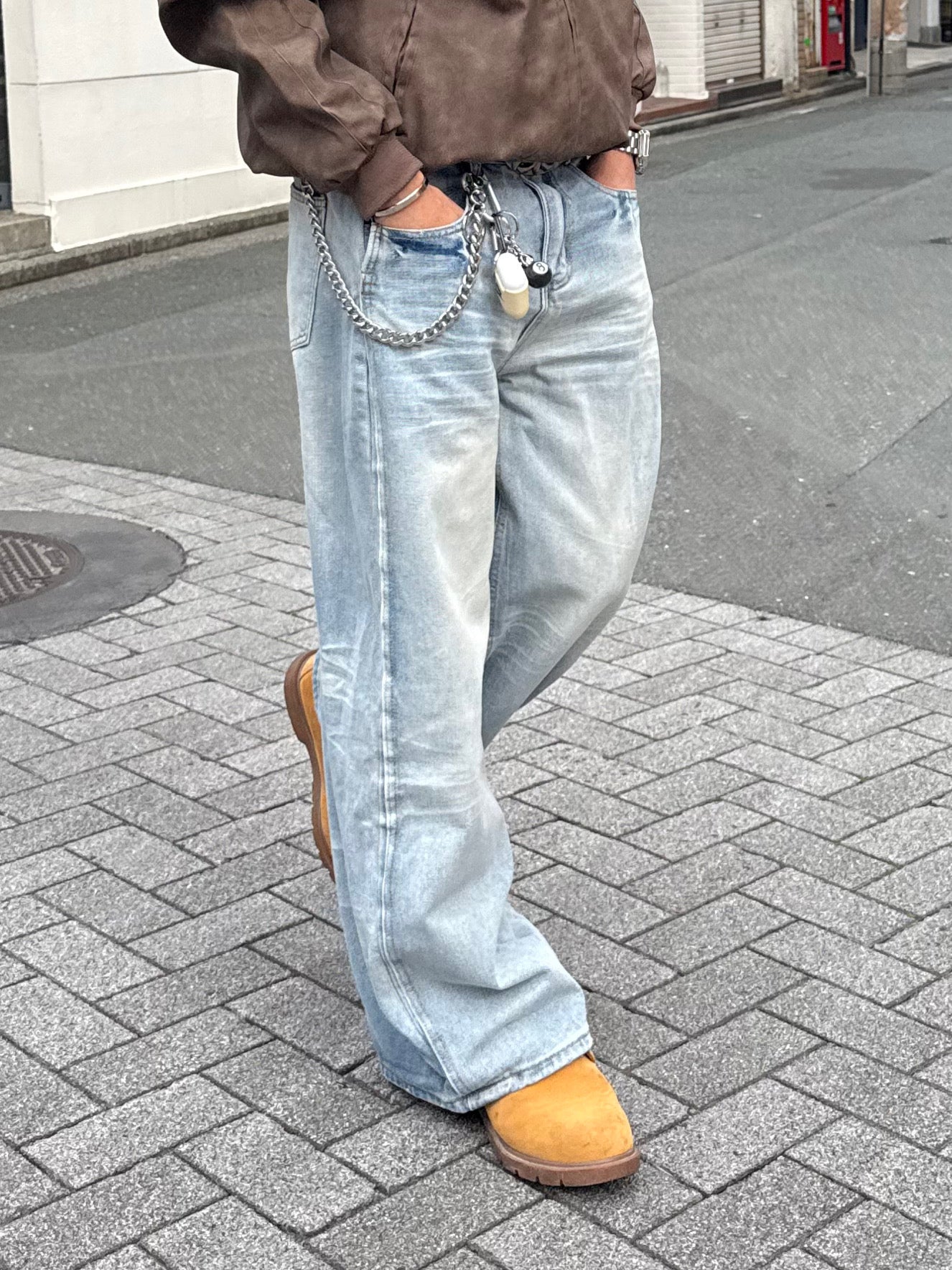 ウォッシュデニムパンツ DPB90079