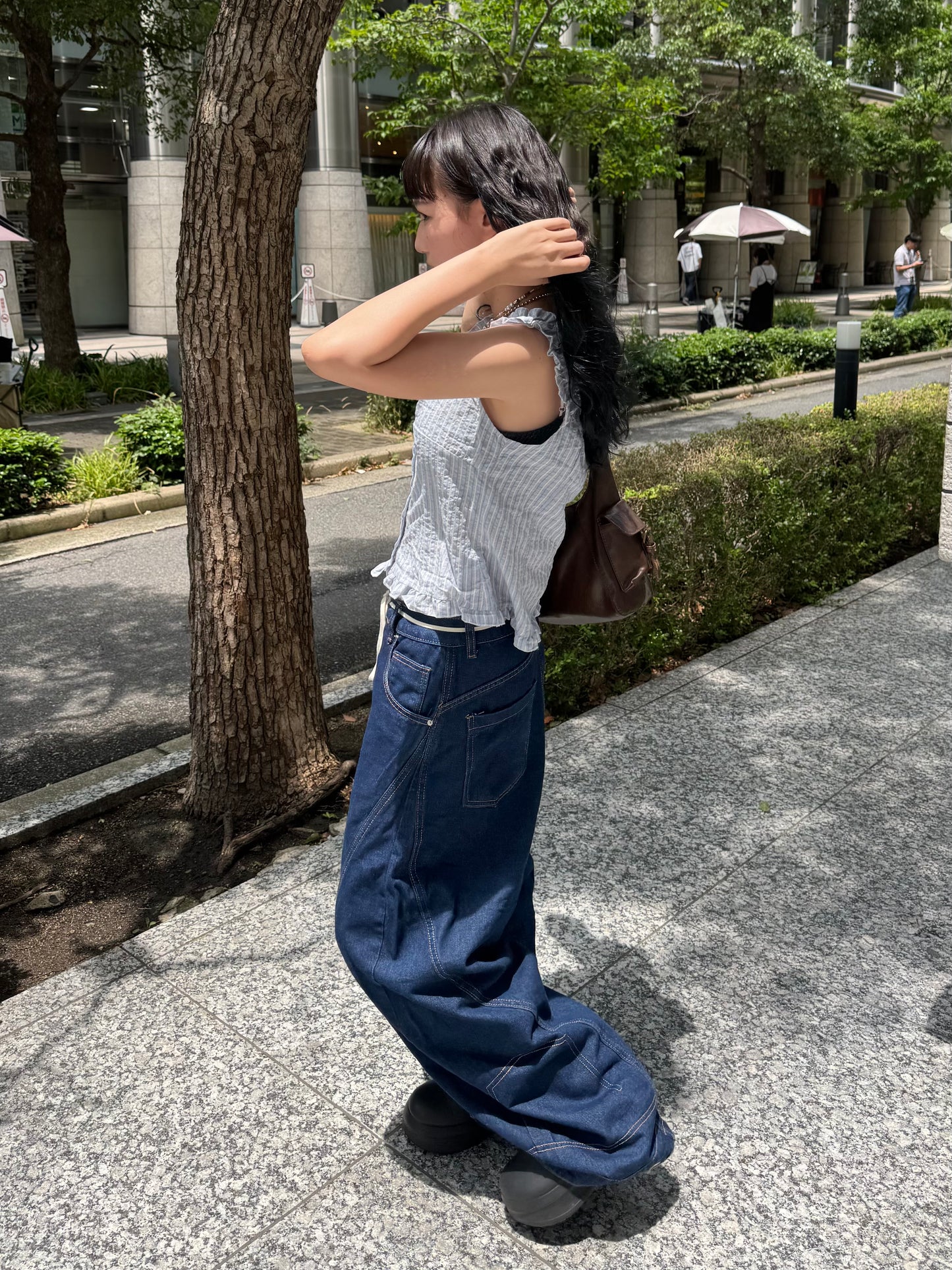 ヒップロゴデニムパンツ DPB85264