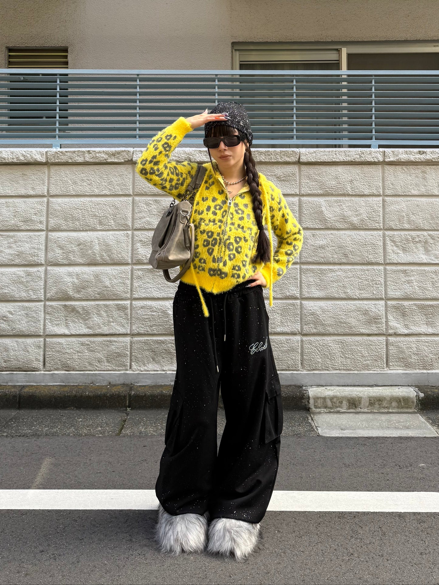 ラメカーゴスウェットパンツ DPB86111