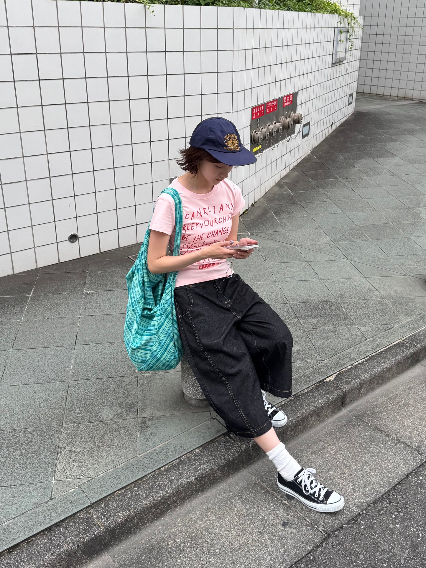フラットロゴキャップ DPB91007