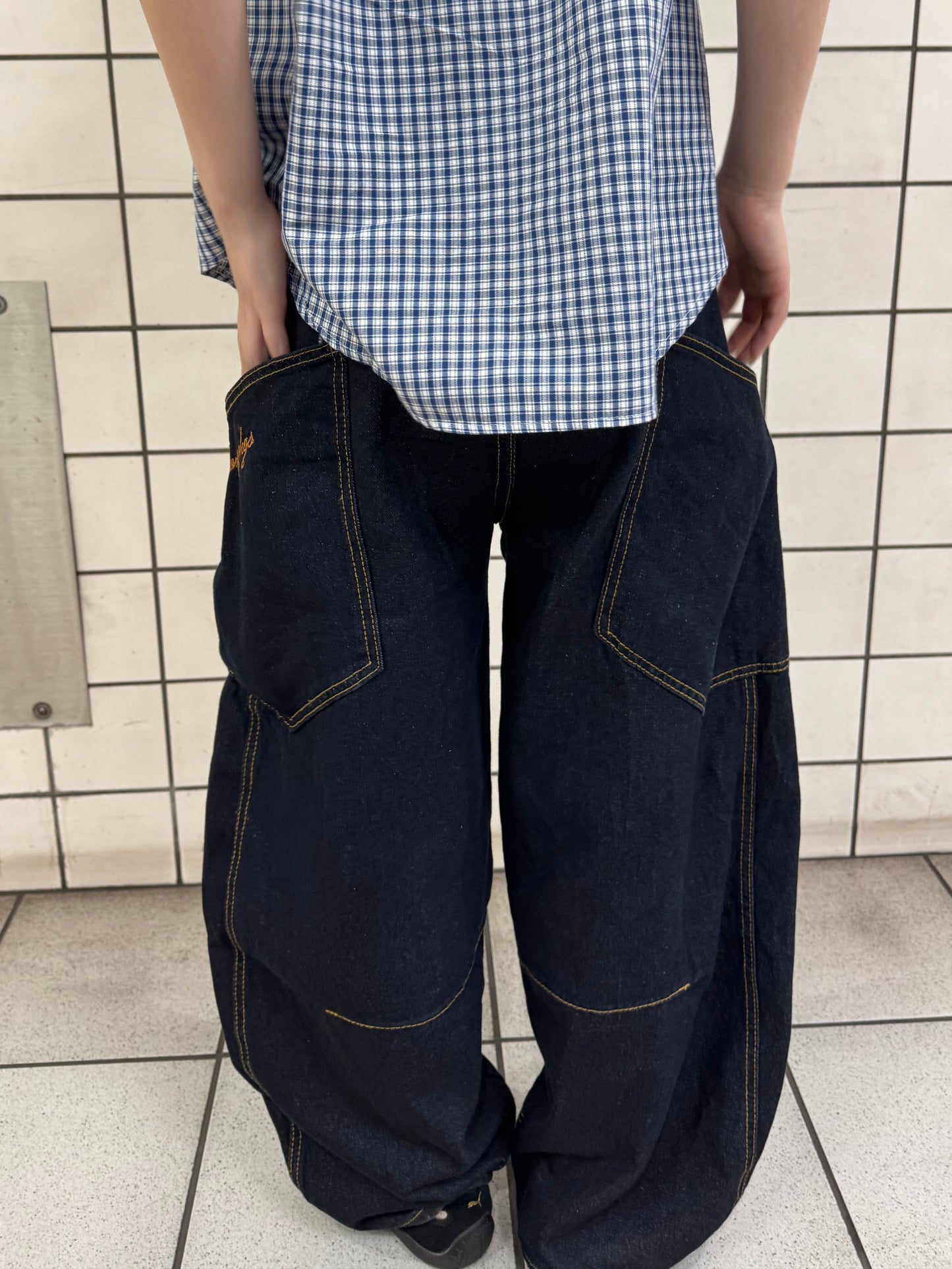 ポケットバルーンデニムパンツ DPB85208