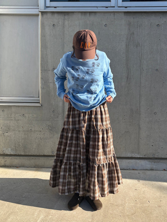 チェックティアードスカート DPB84285