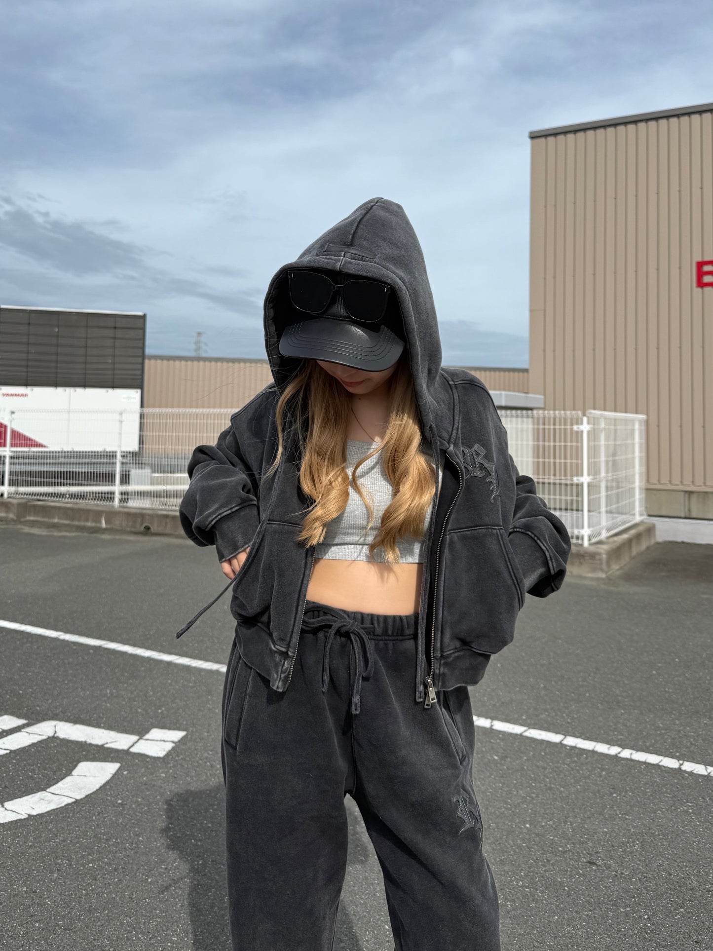 フェイクレザーキャップ DPB73486