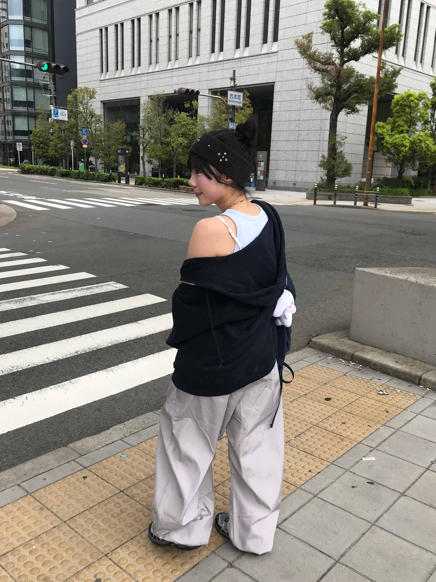ステッチデザインオーバーパンツ DPB89250