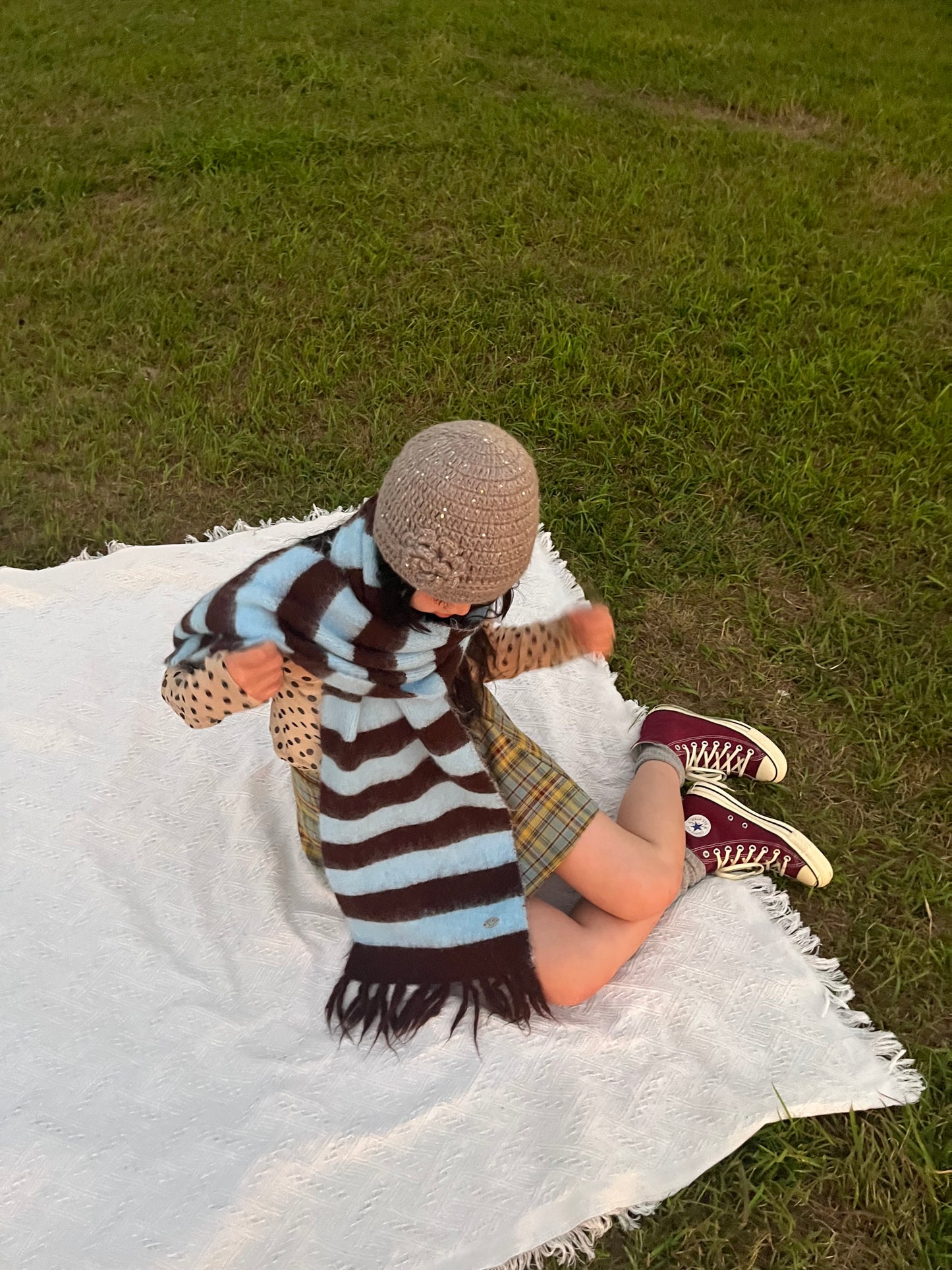 ボーダーマフラー DPB95018