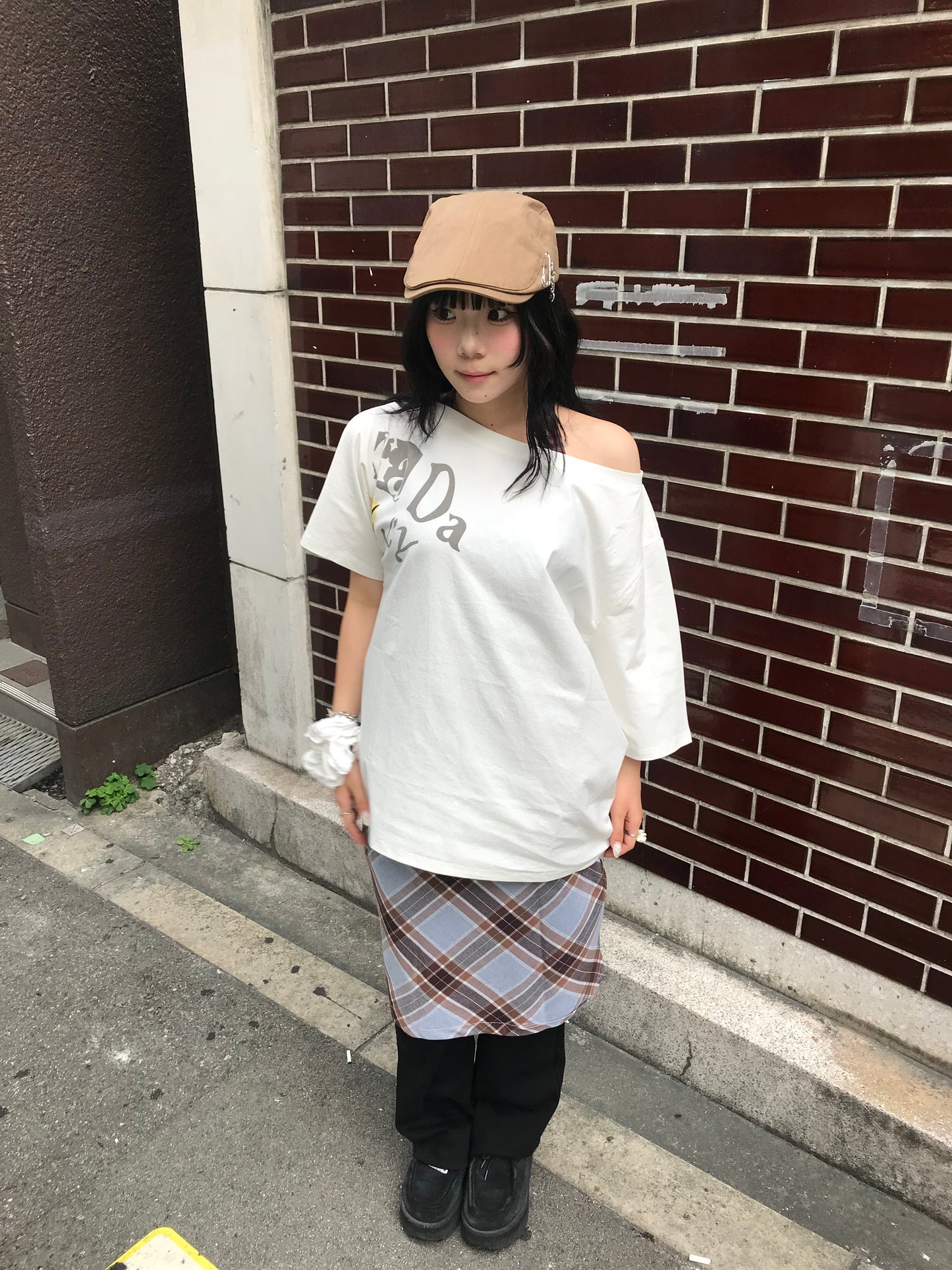 【即納】ワンショルダーオーバーT DPB89287S