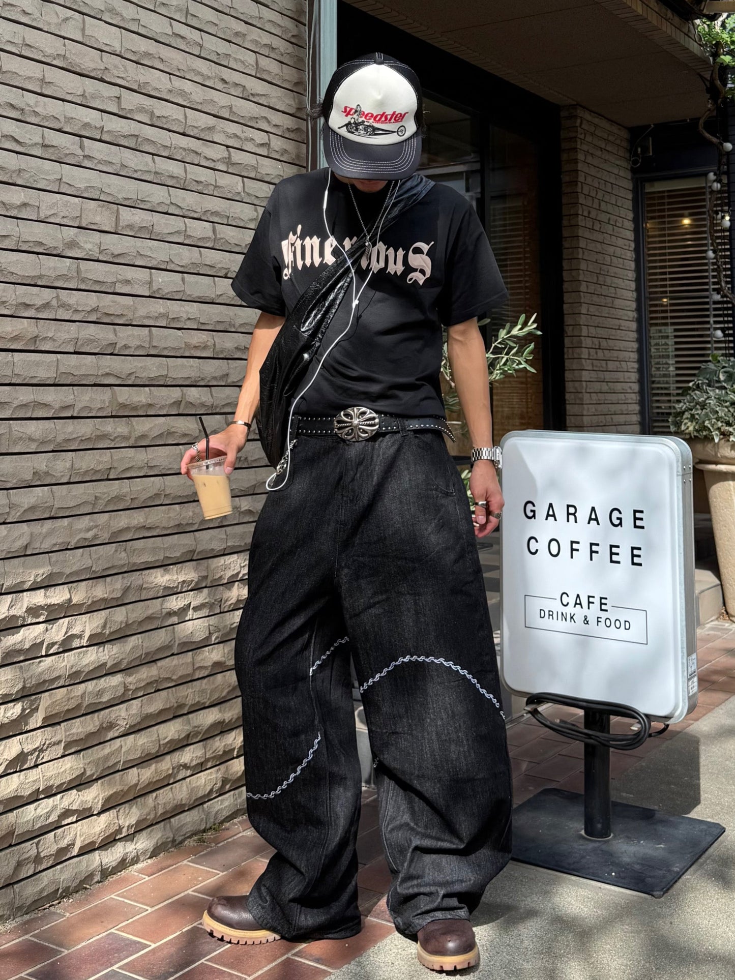 カーブデザインパンツ DPB90014