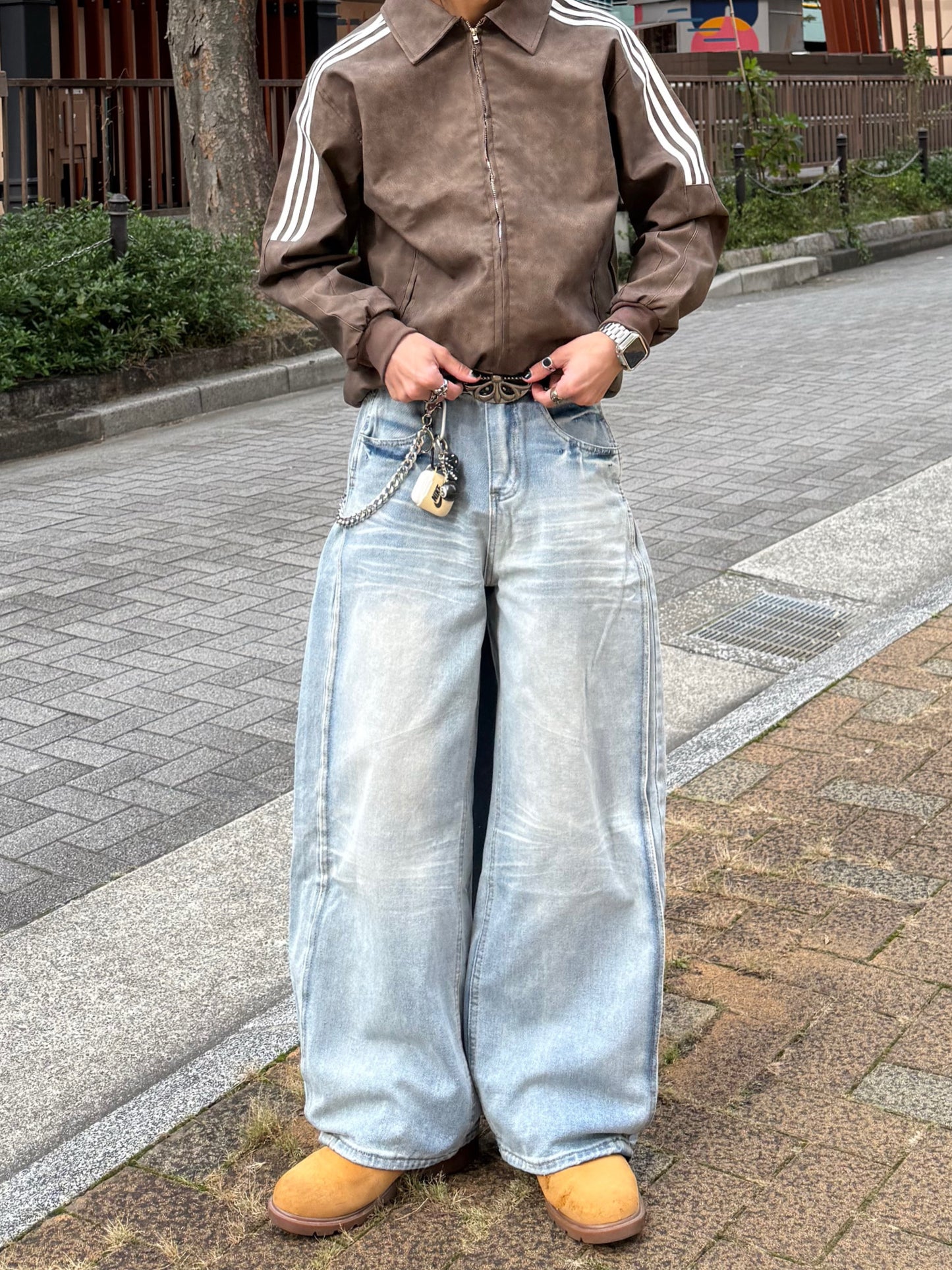 ウォッシュデニムパンツ DPB90079