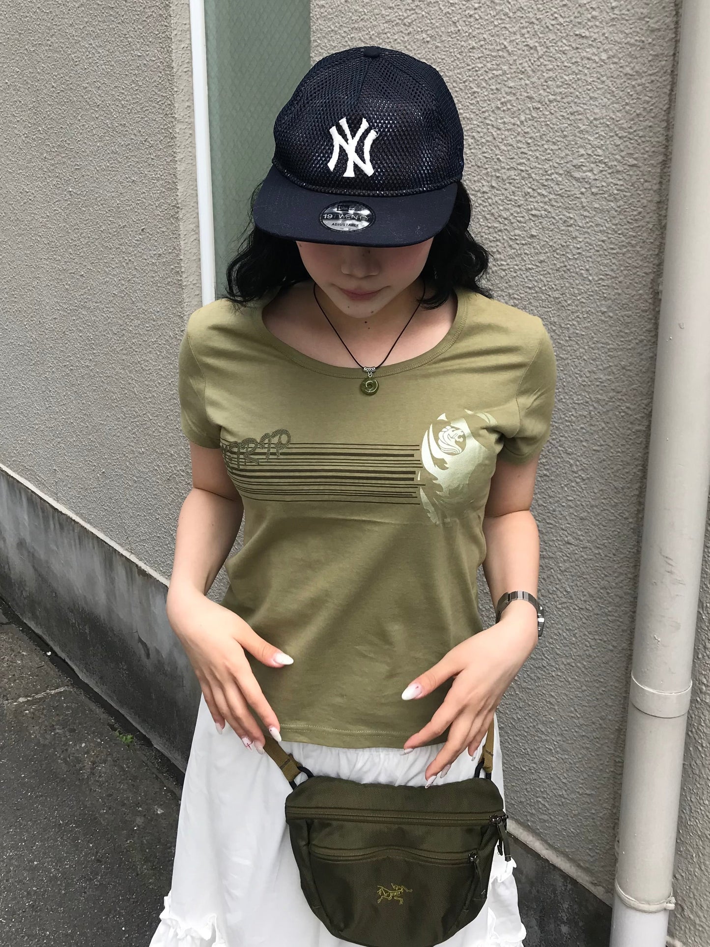 ビンテージデザインフィットTシャツ DPB89257