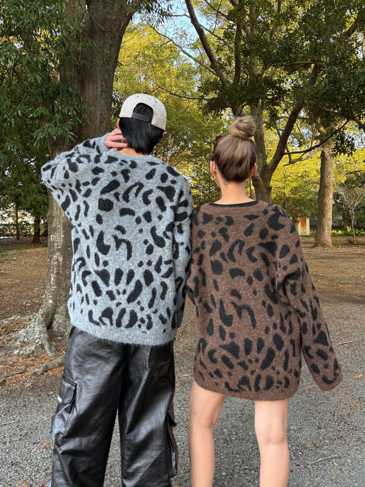 レオパードニットトップス DPB73525