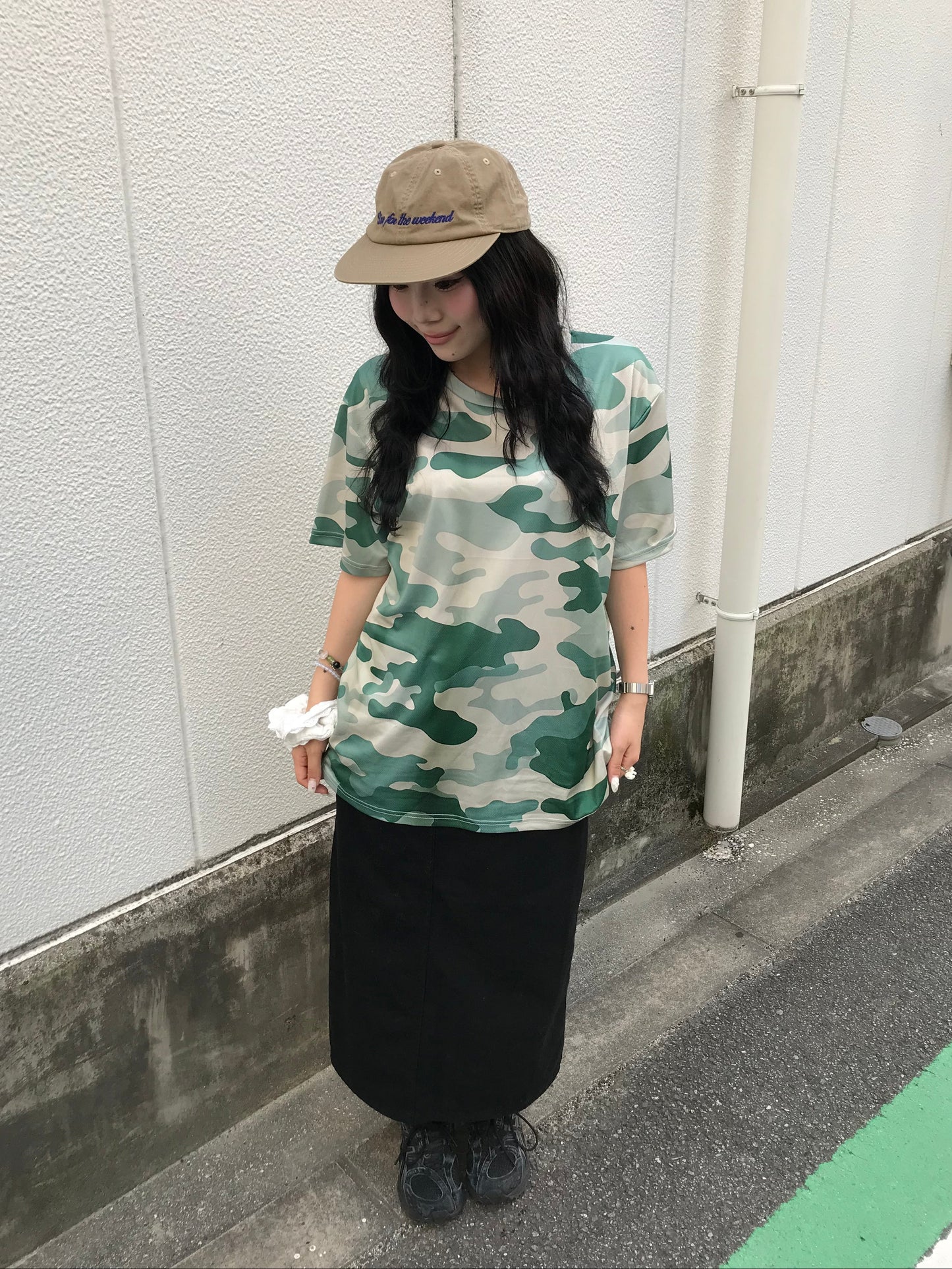 カモフラオーバーTシャツ DPB89284
