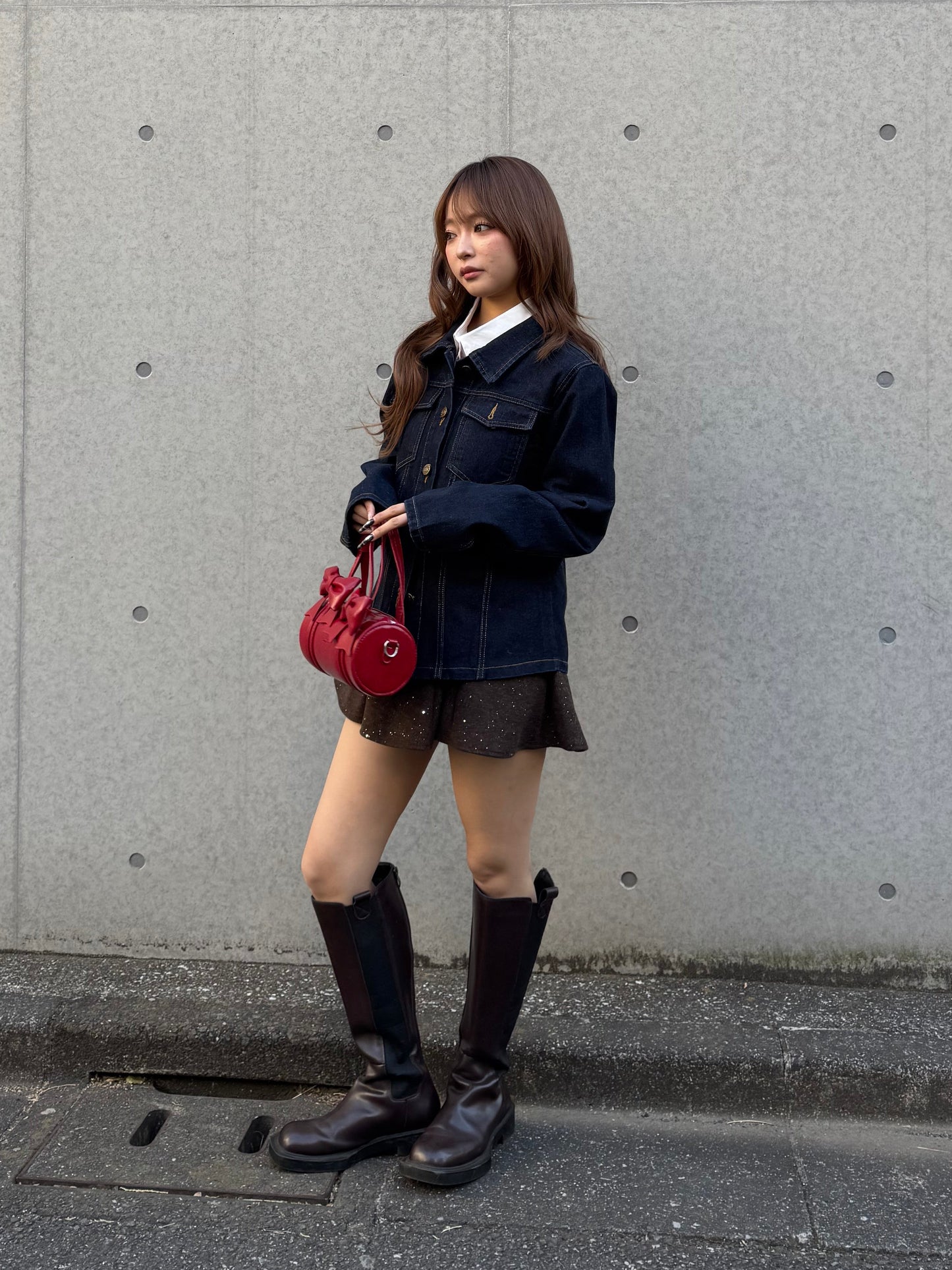 ウエストスリムデニムジャケット DPB86194