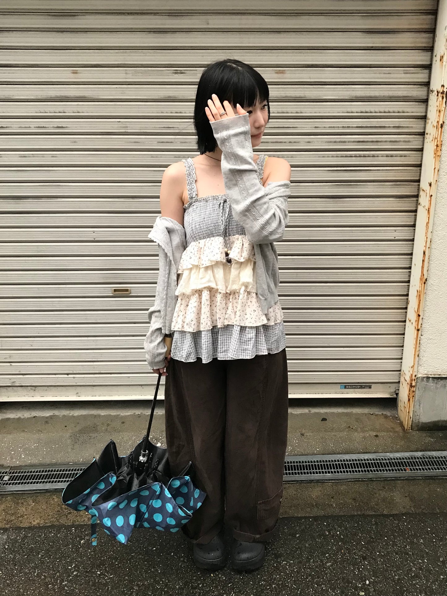 【即納】レースドッキングチュニックDPB85558S