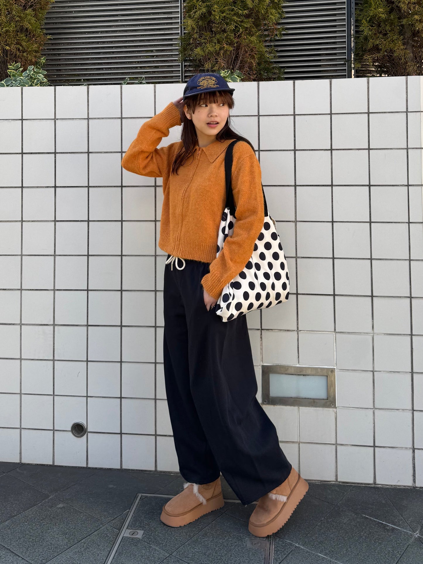 ジップアップニットカーディガン DPB91081