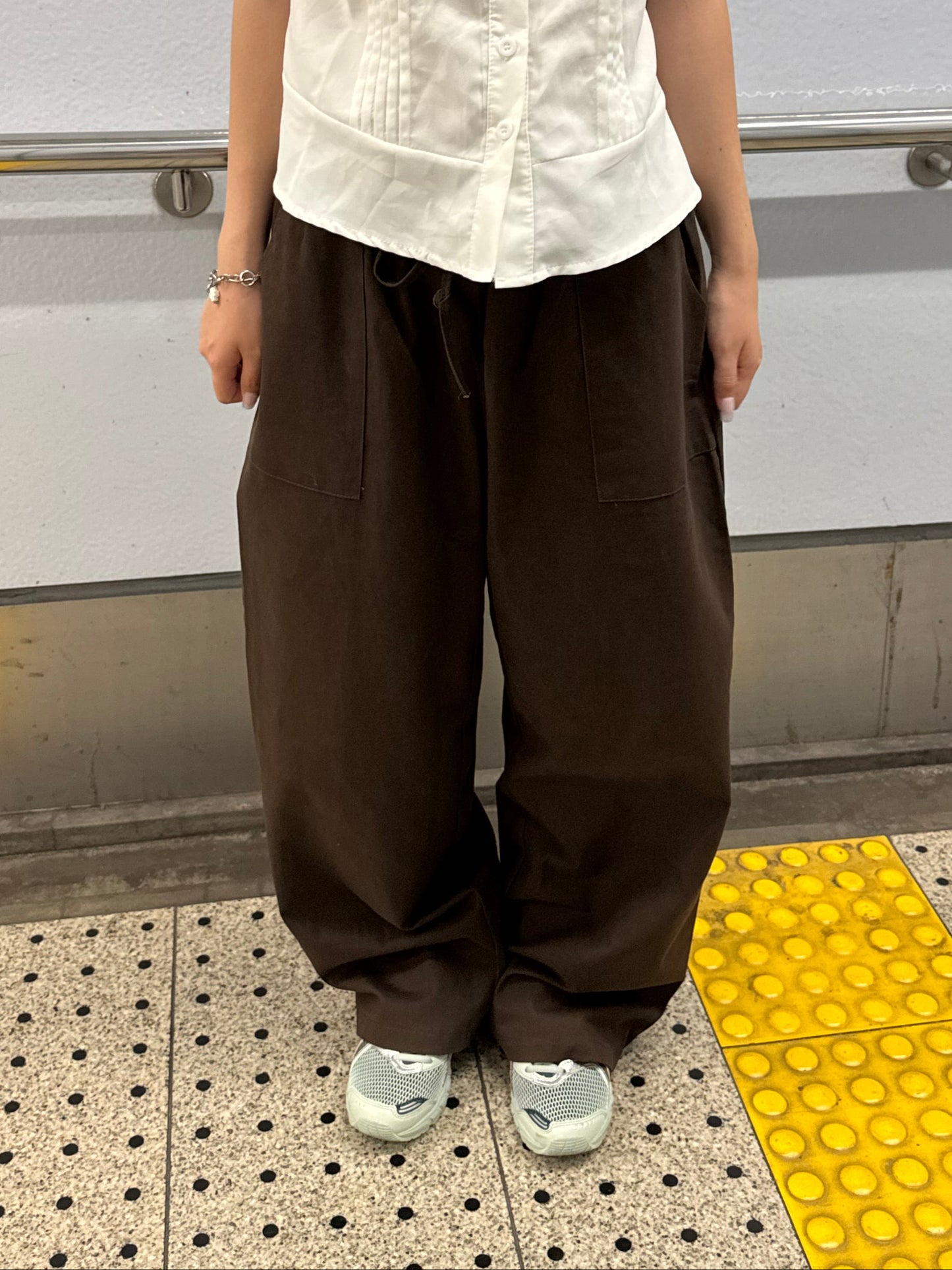 ウエストレイヤードパンツ DPB85268