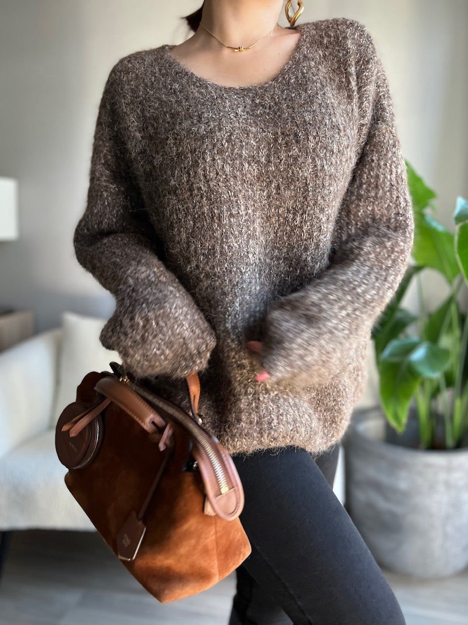 オーバーサイズニット DPB56349