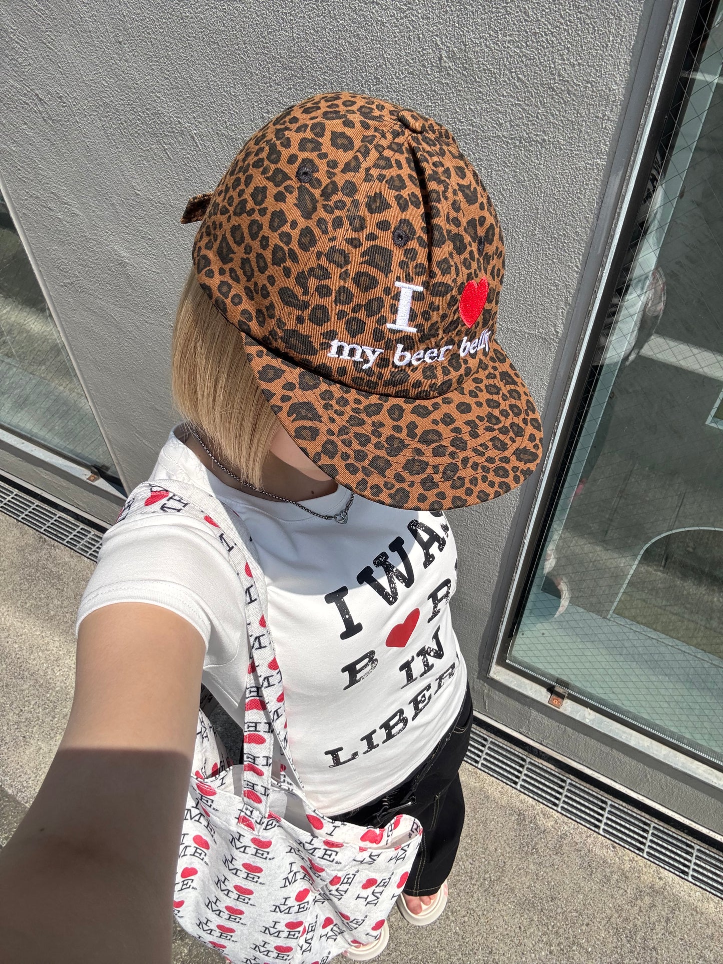 ハートロゴクロップドTシャツ DPB86261