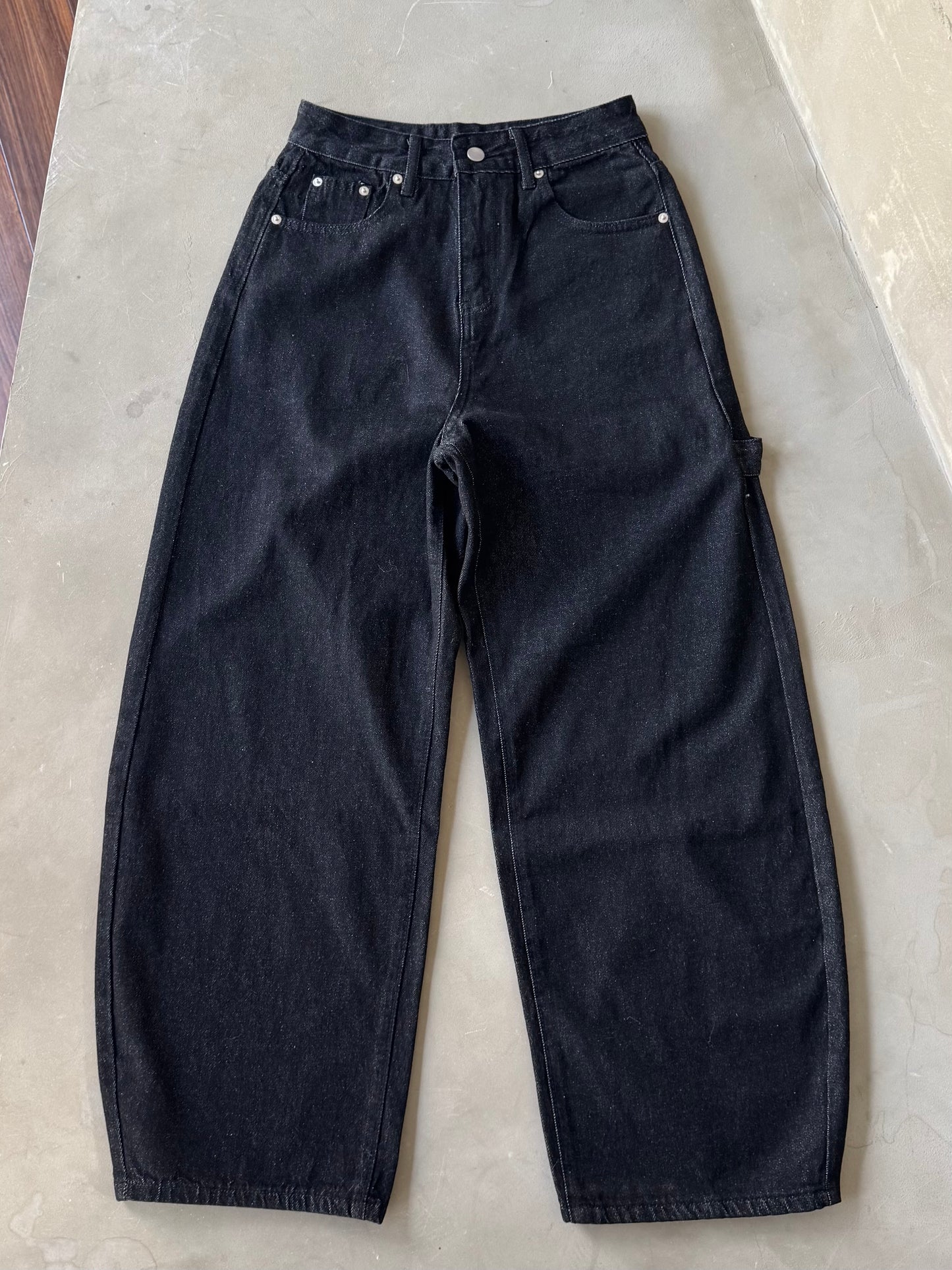 バッククロスデザインデニムパンツ DPB86182