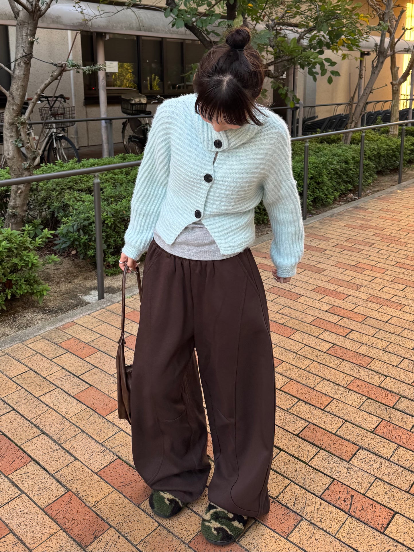 ニットベルトバルーンスウェットパンツ DPB85360