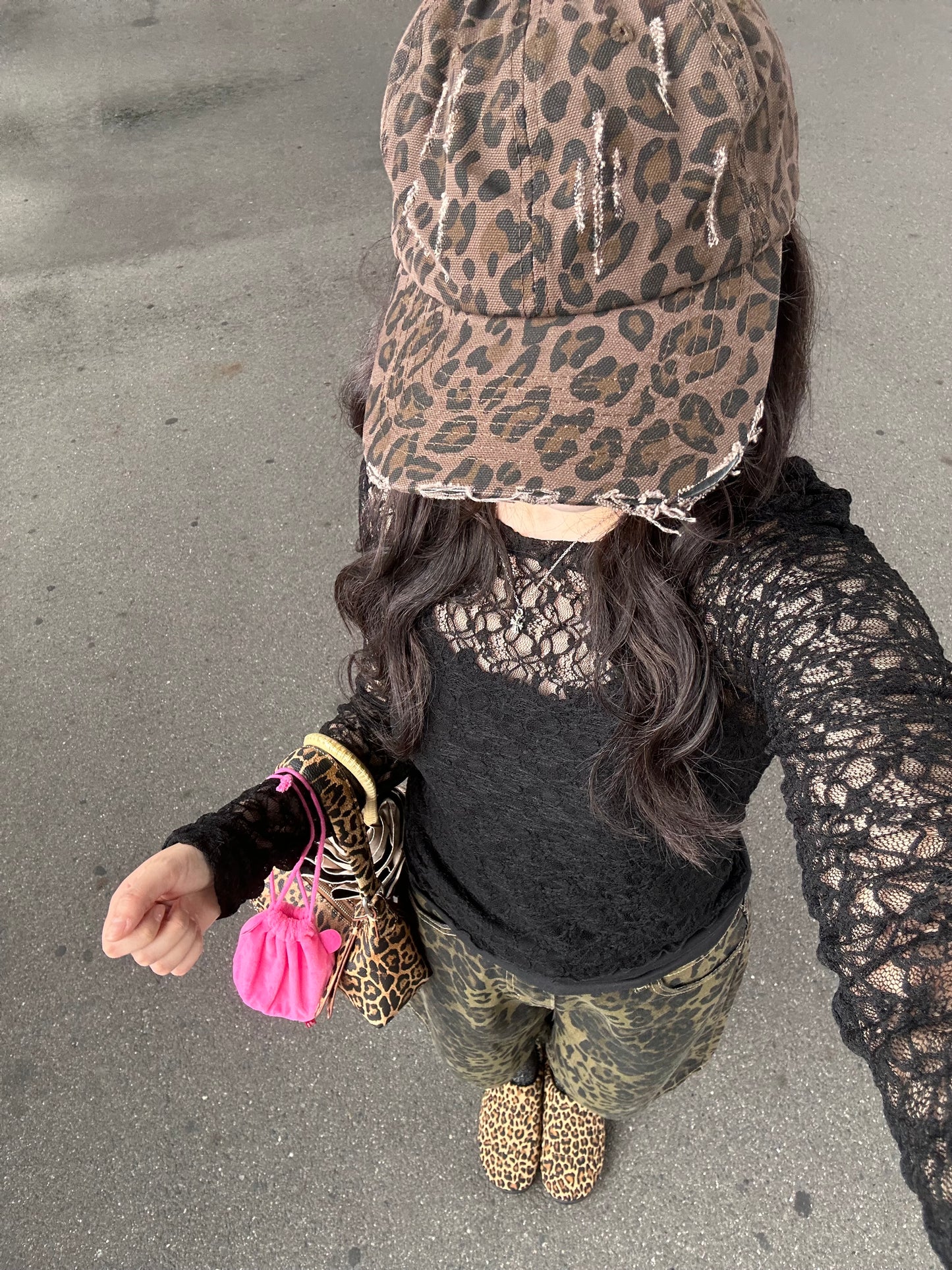 ダメージレオパードキャップ DPB95025