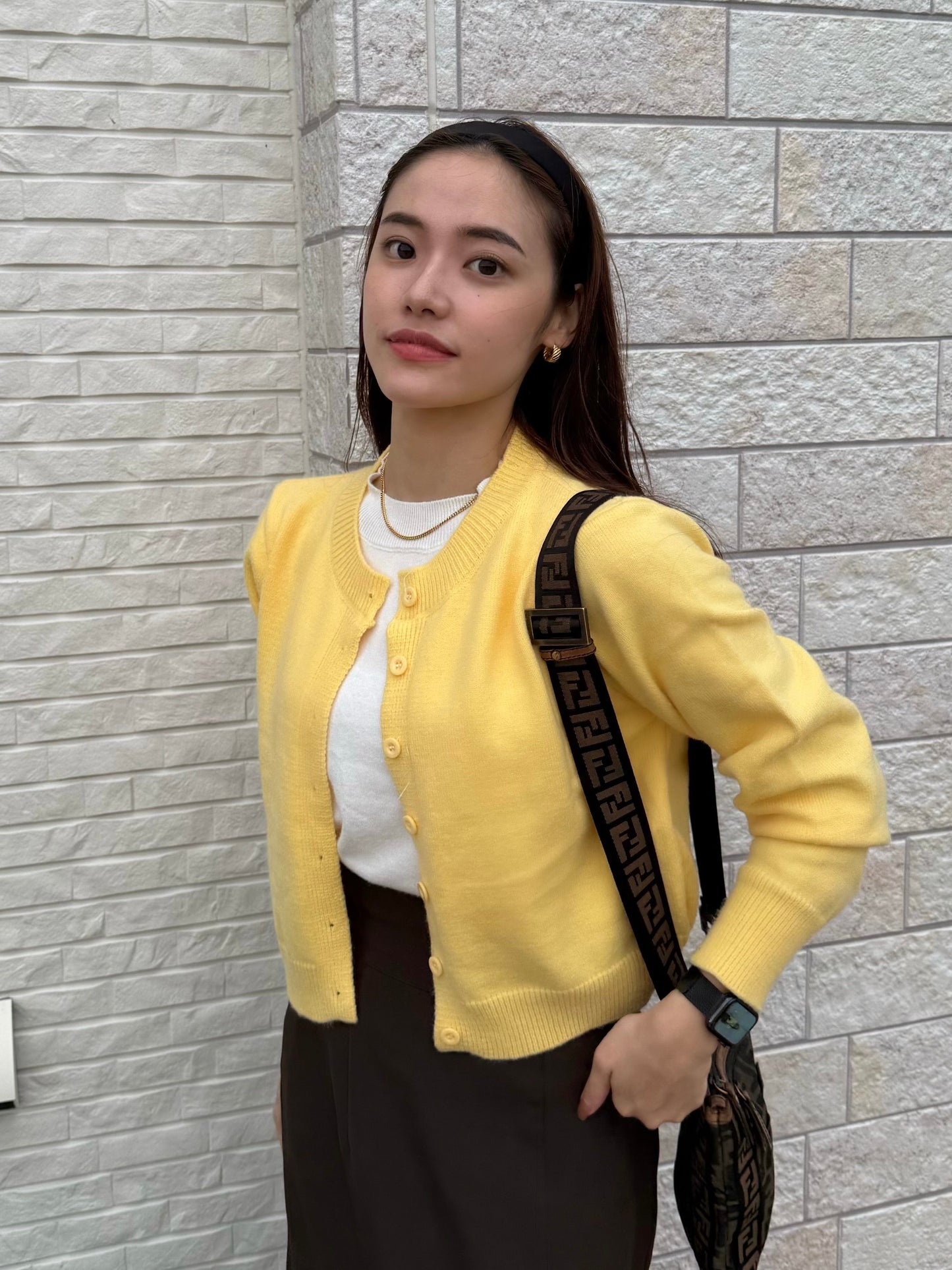 イエローカーディガン DPB47477