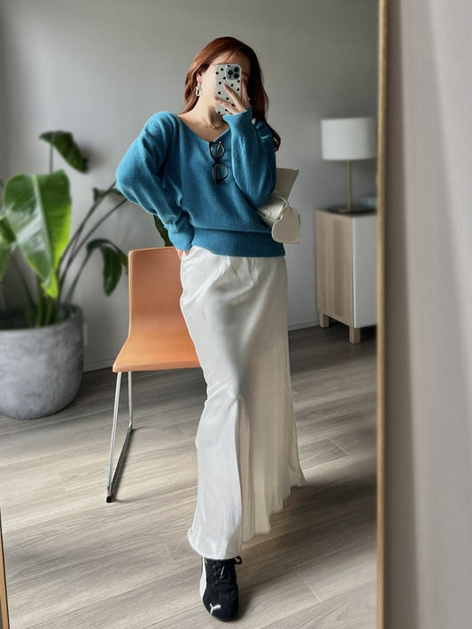 Vネックニットトップス DPB56339