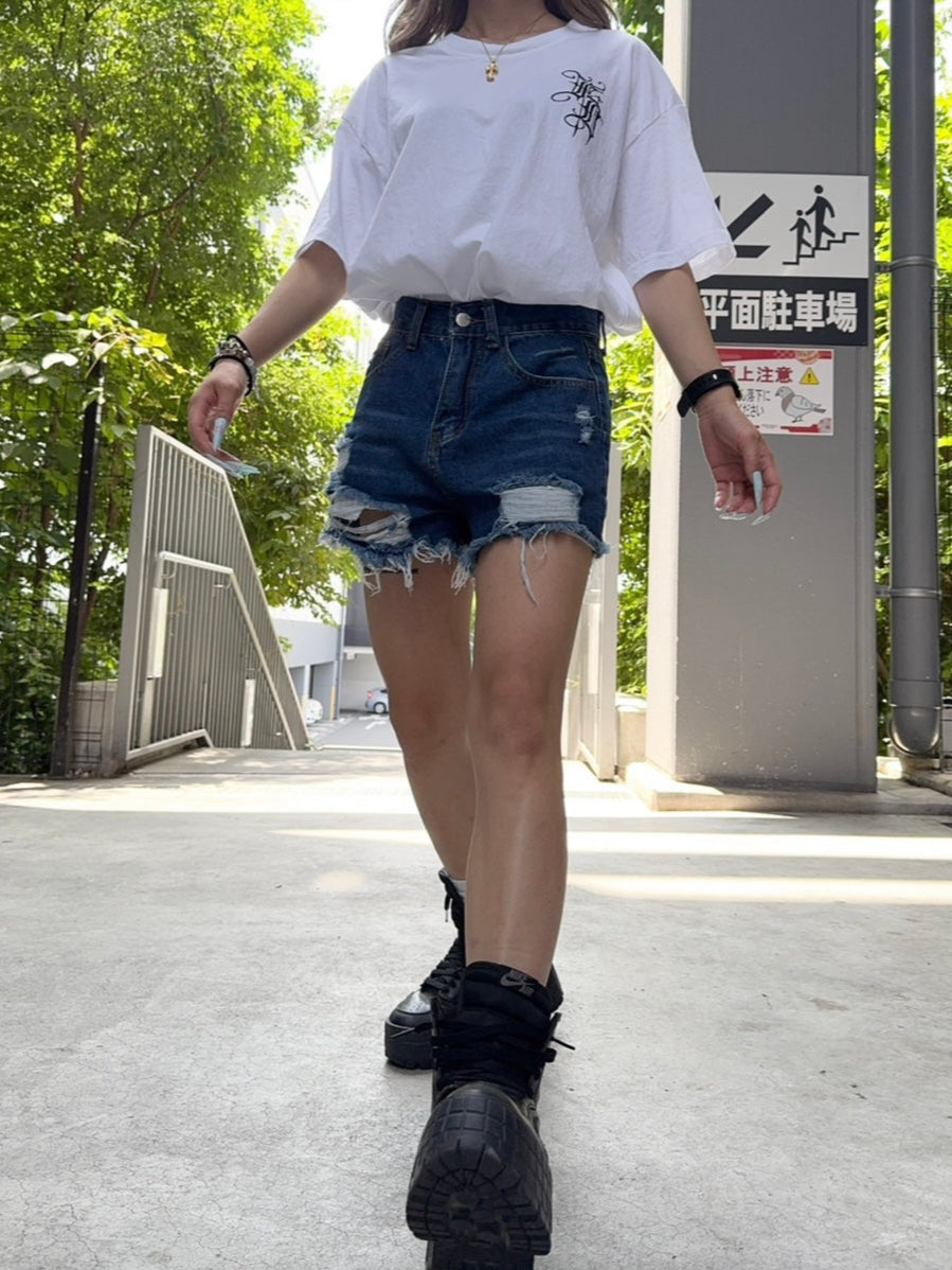 ダメージショートパンツ DPB42415