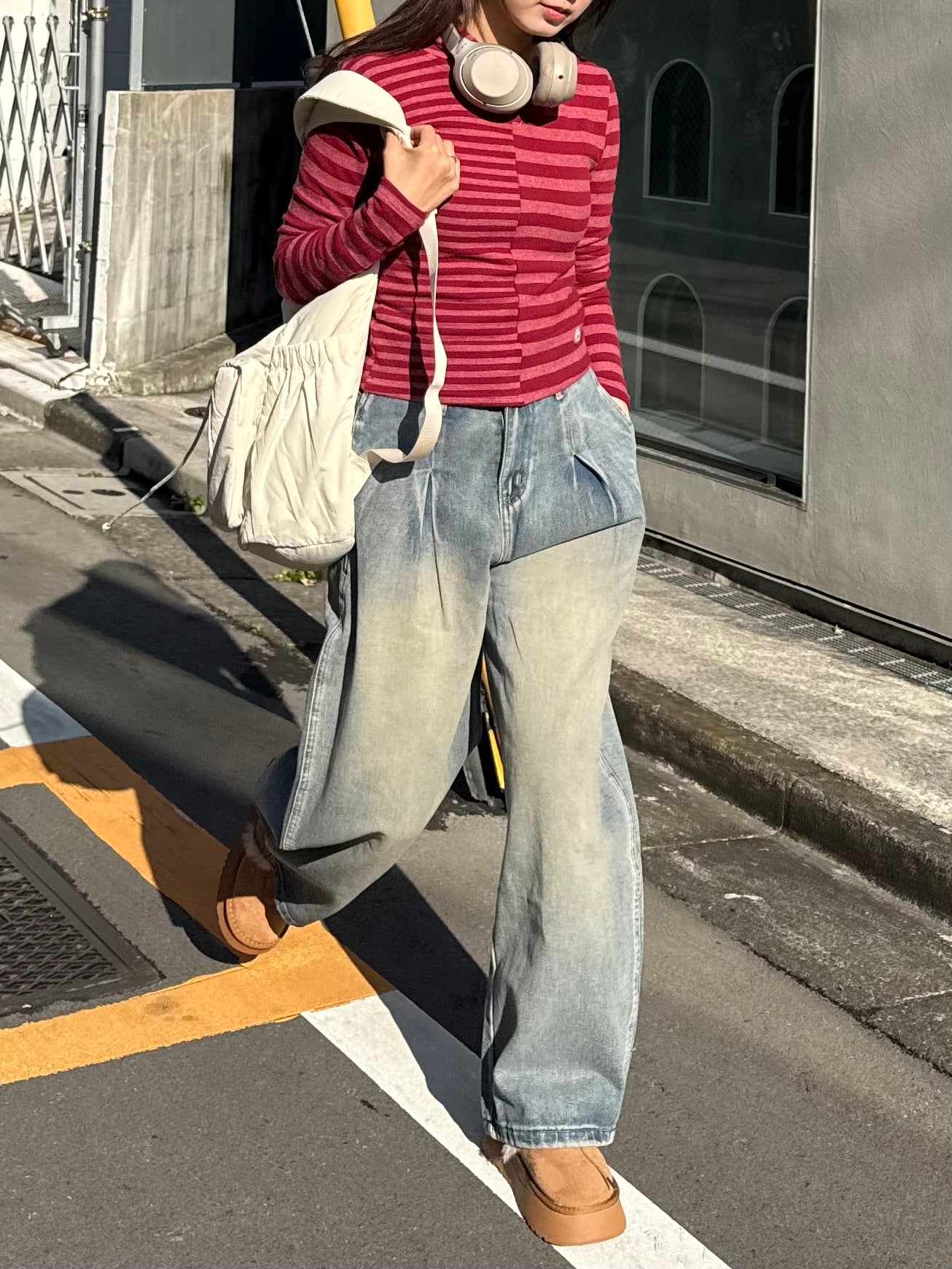バルーンウォッシュデニムパンツ DPB91078