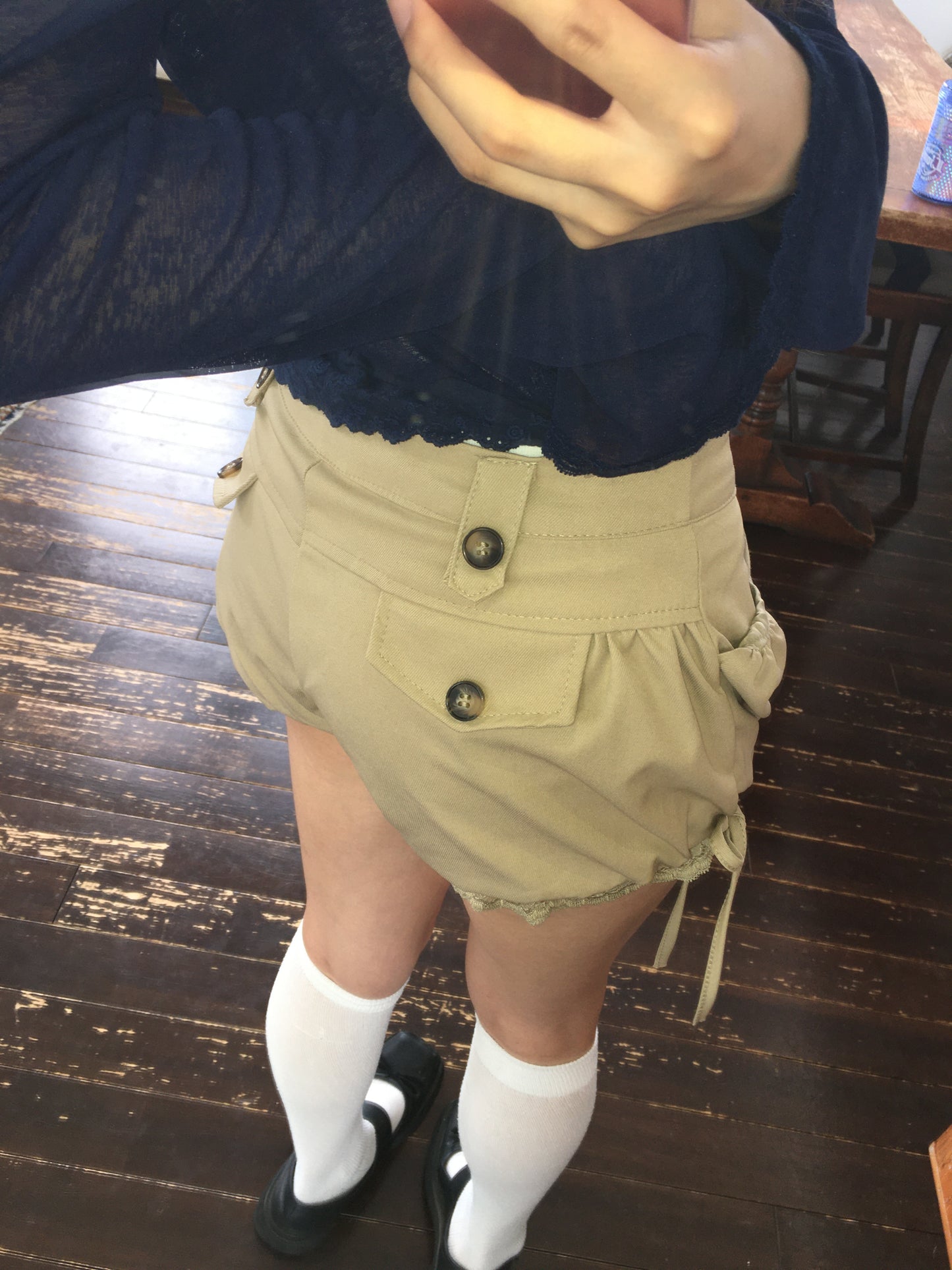 パフレースボリュームパンツ DPC09043