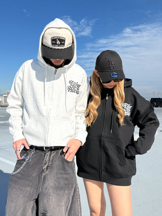 ユニセックスロゴジップパーカー DPB73565