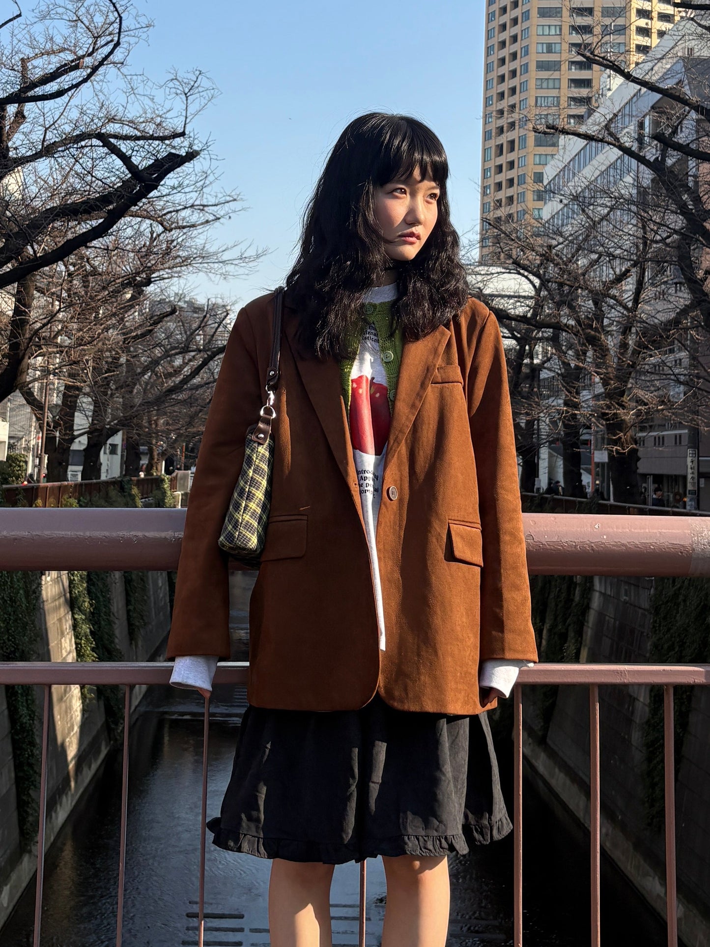 アップルオーバーサイズTシャツ DPA43771